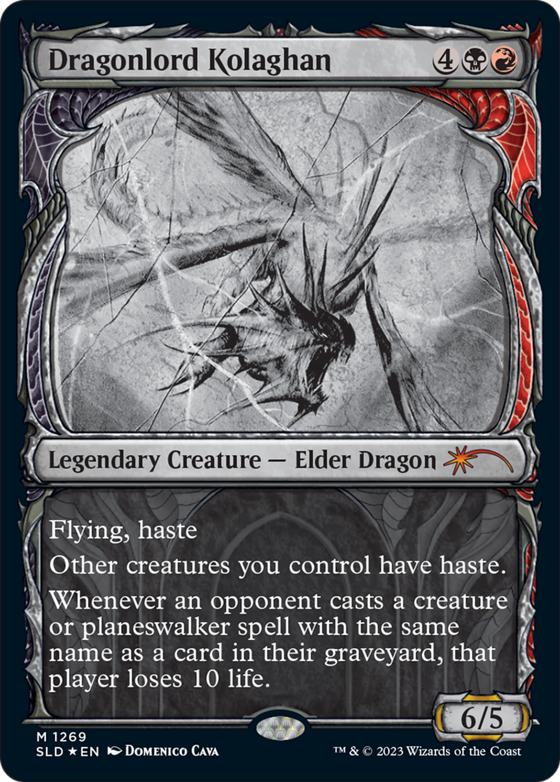 Kolaghan, seigneur-dragon — Secret Lair Drop — Magic: The Gathering
