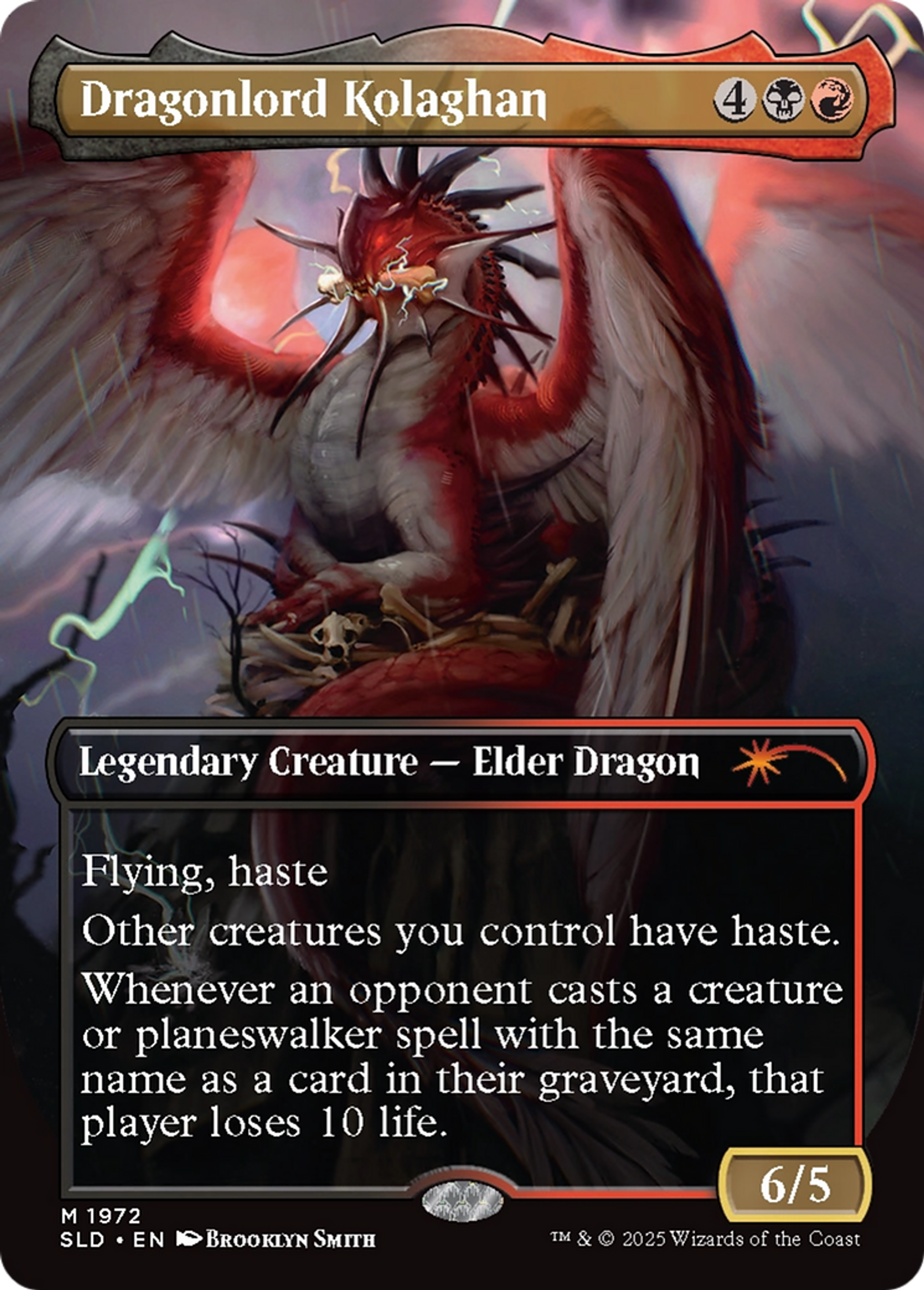 Dragonlord Kolaghan — Secret Lair Drop — Magic: The Gathering