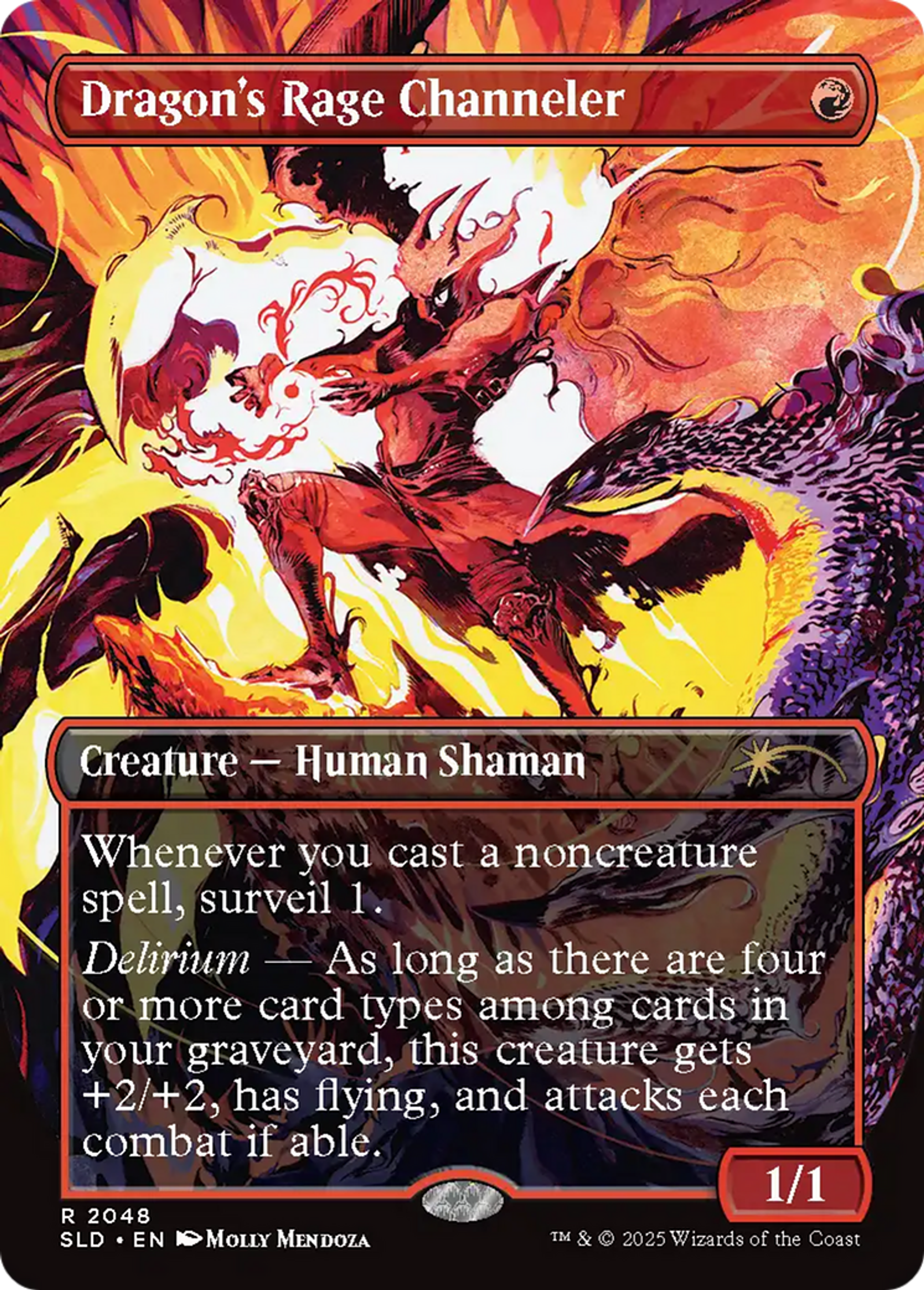 Dragon's Rage Channeler — Secret Lair Drop — Magic: The Gathering