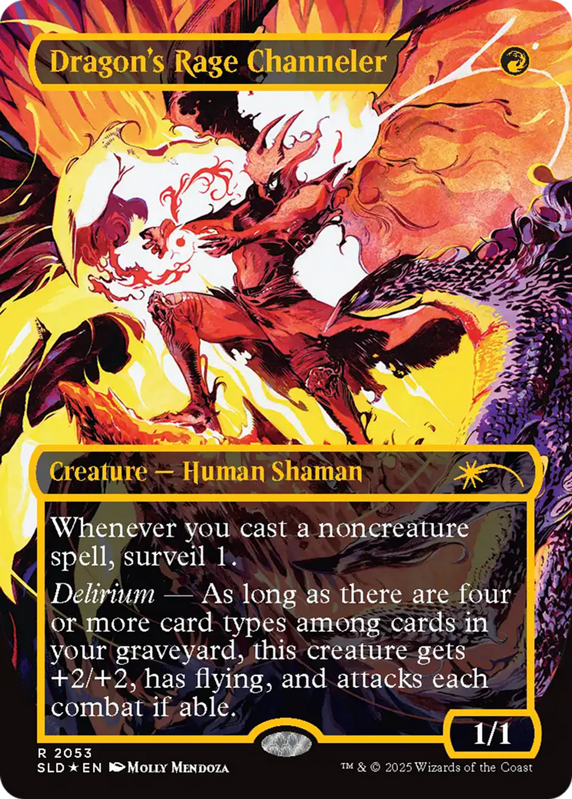 Dragon's Rage Channeler — Secret Lair Drop — Magic: The Gathering