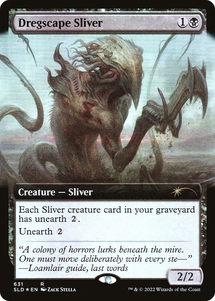 Dregscape Sliver — Secret Lair Drop — Magic: The Gathering