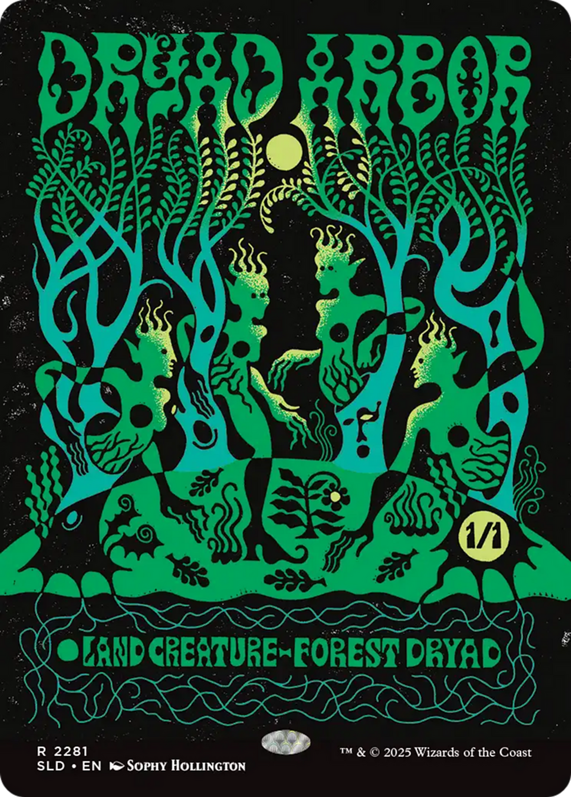 Dryad Arbor — Secret Lair Drop — Magic: The Gathering