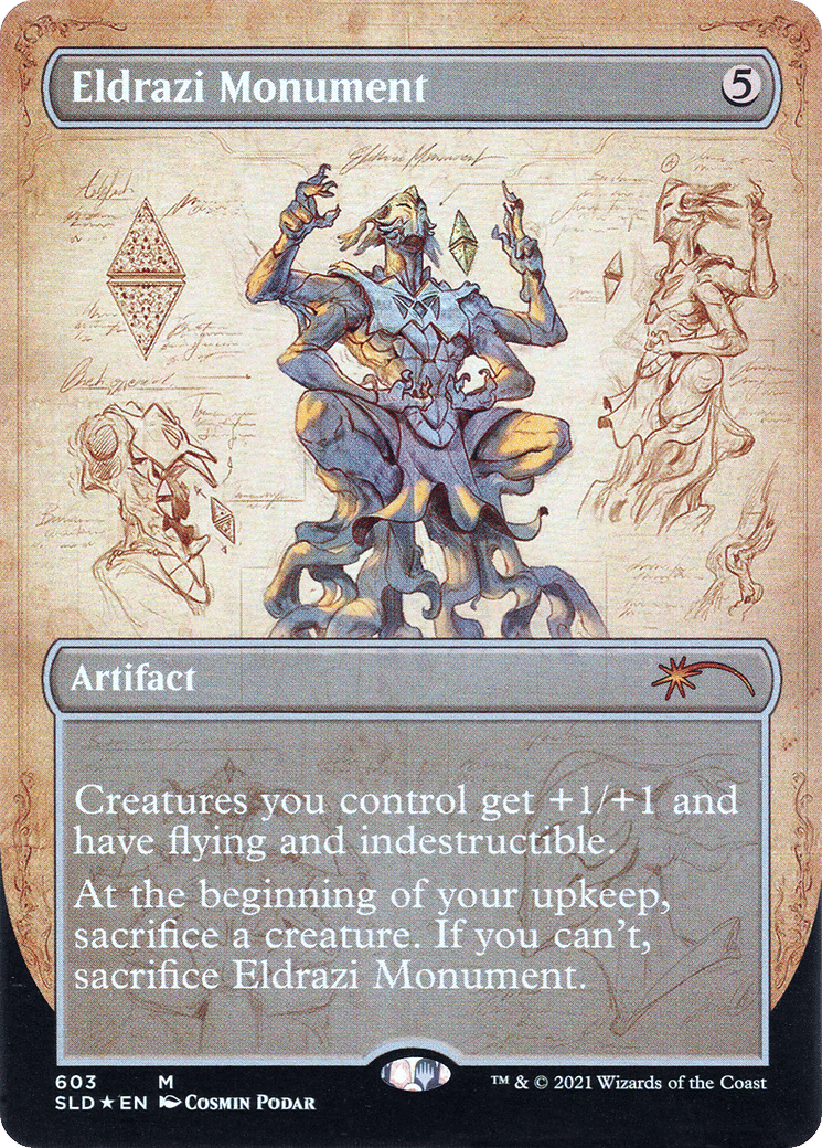 Monument eldrazi — Secret Lair Drop — Magic: The Gathering