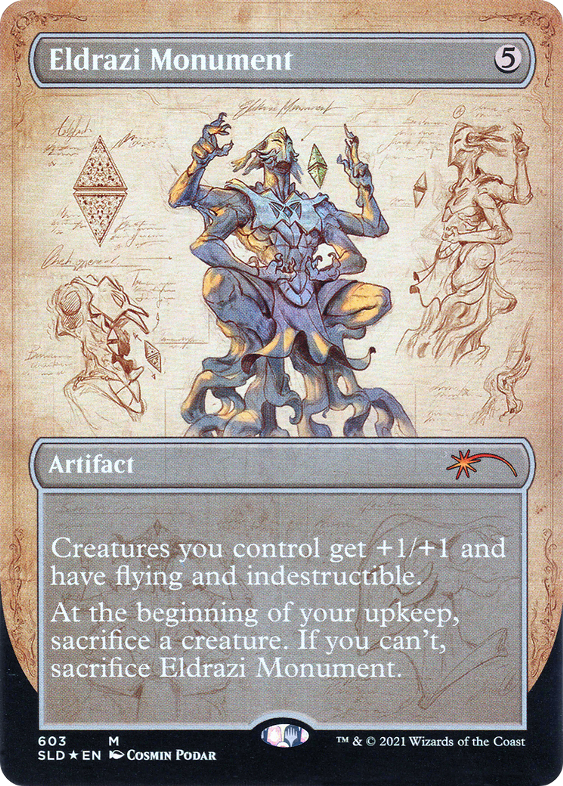 Monument eldrazi — Secret Lair Drop — Magic: The Gathering