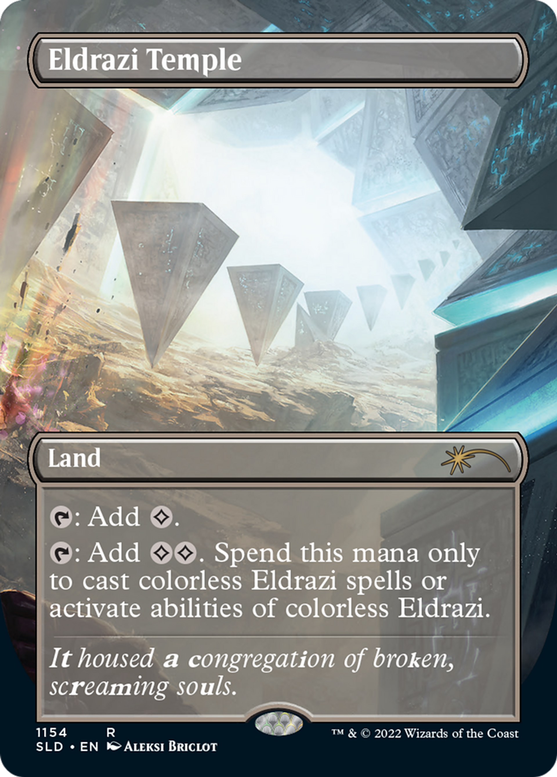 Temple eldrazi — Secret Lair Drop — Magic: The Gathering