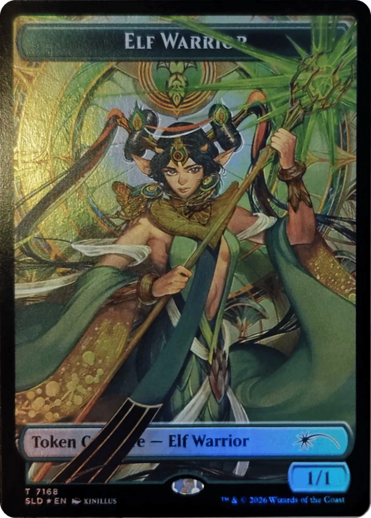 Elf Warrior — Secret Lair Drop — Magic: The Gathering