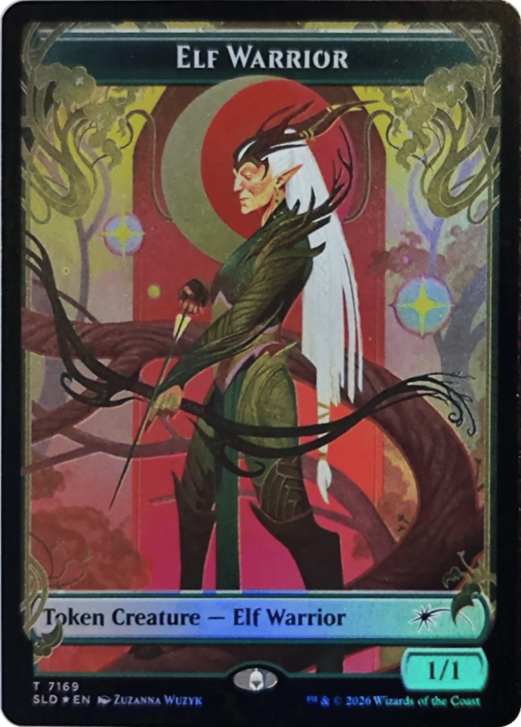 Elf Warrior — Secret Lair Drop — Magic: The Gathering