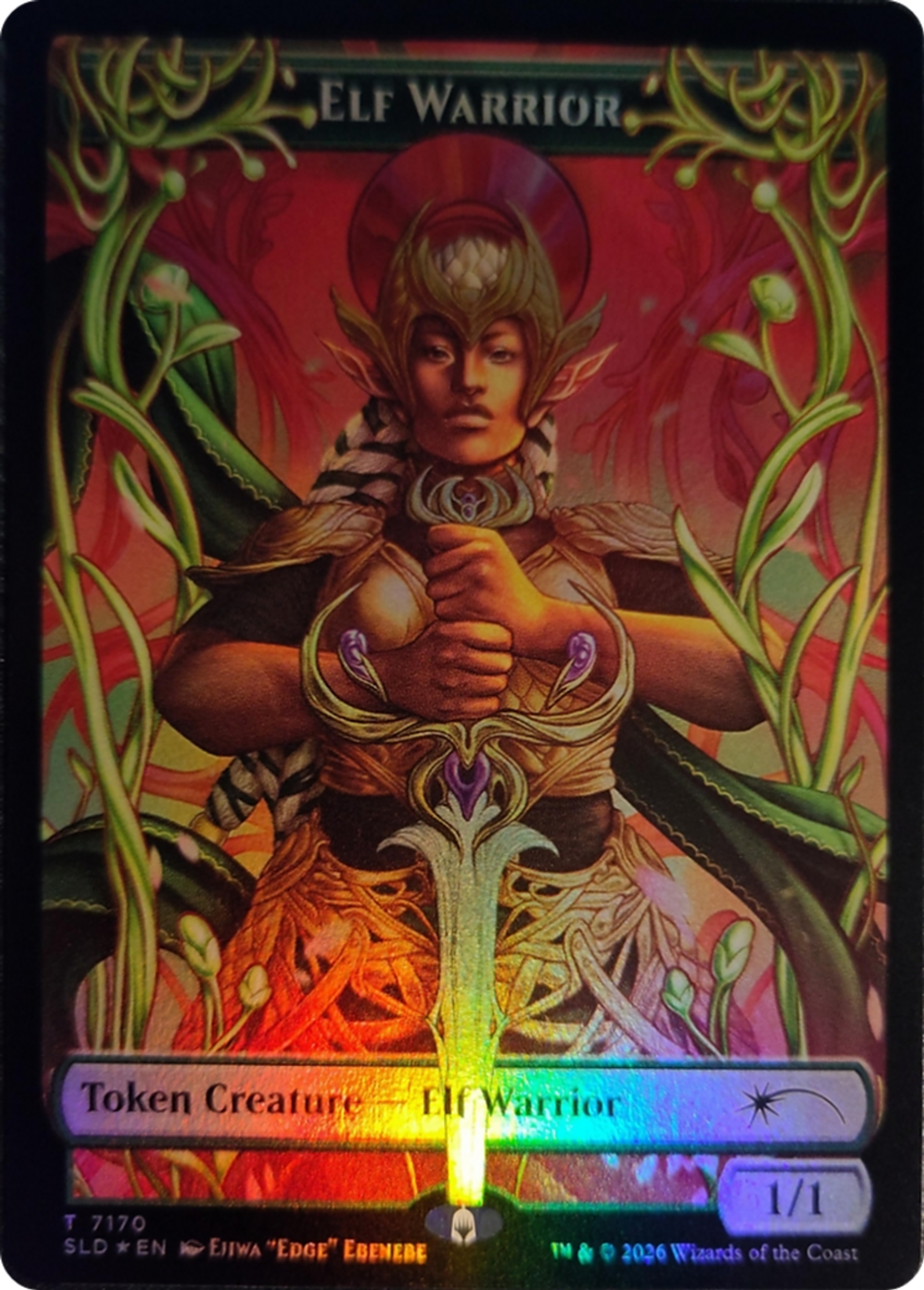 Elf Warrior — Secret Lair Drop — Magic: The Gathering