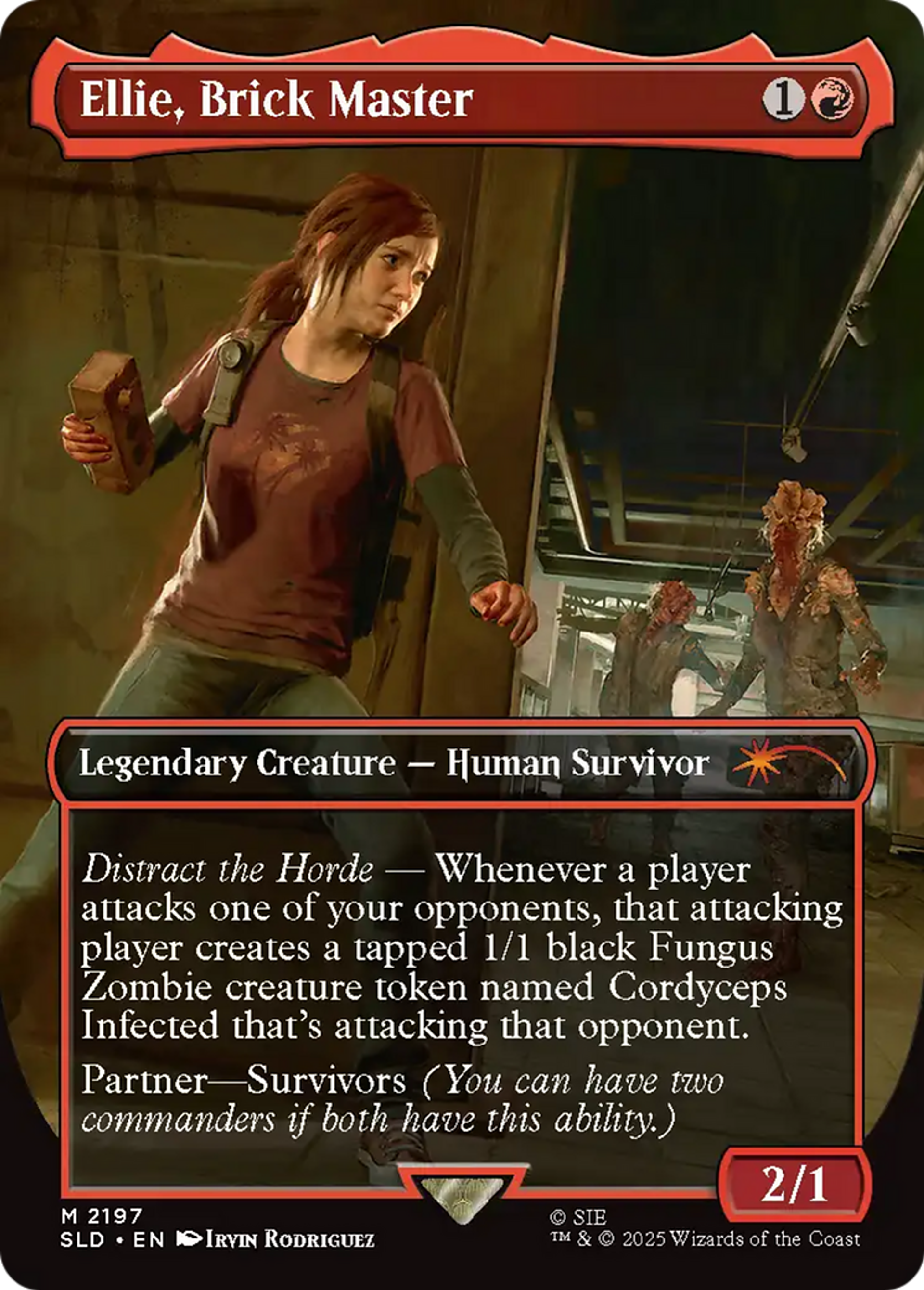 Ellie, Brick Master — Secret Lair Drop — Magic: The Gathering