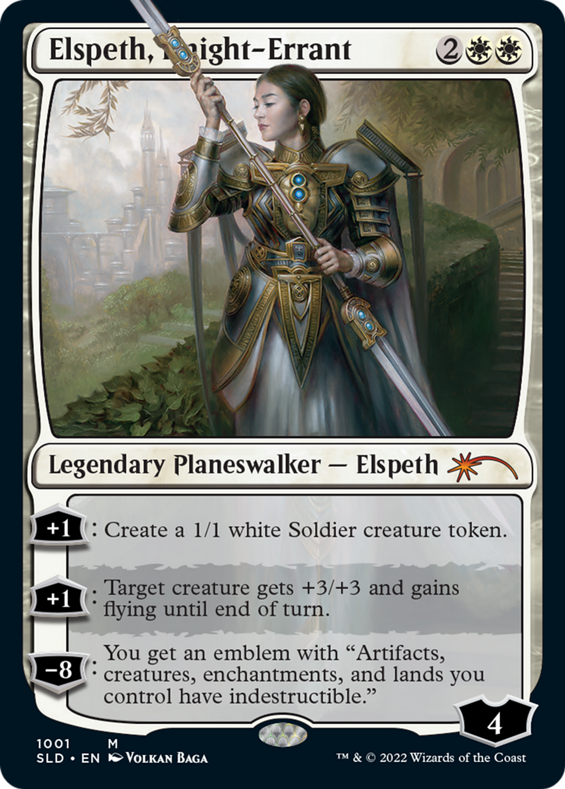 Elspeth, chevalière errante — Secret Lair Drop — Magic: The Gathering