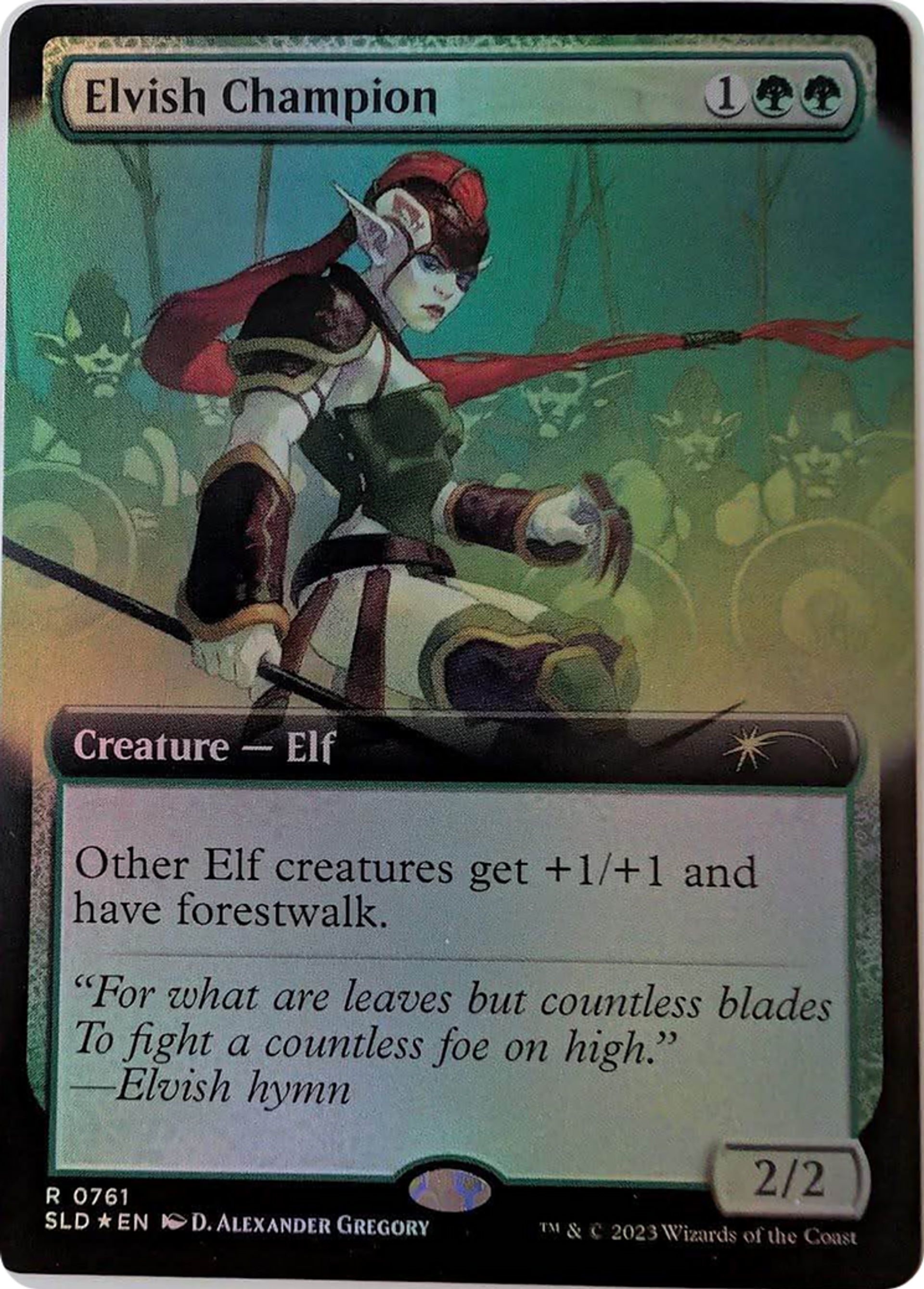 Championne elfe — Secret Lair Drop — Magic: The Gathering