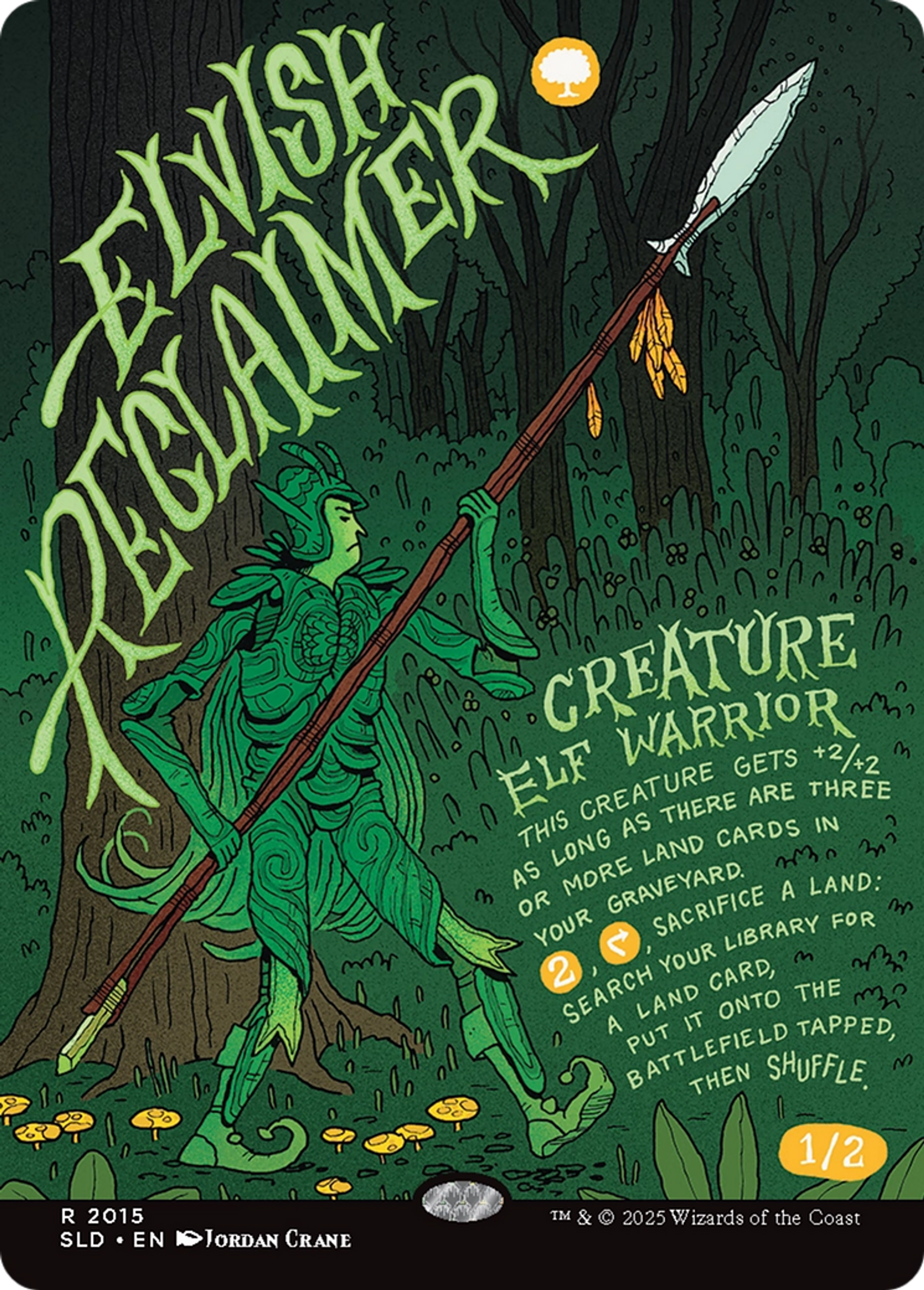 Elvish Reclaimer — Secret Lair Drop — Magic: The Gathering