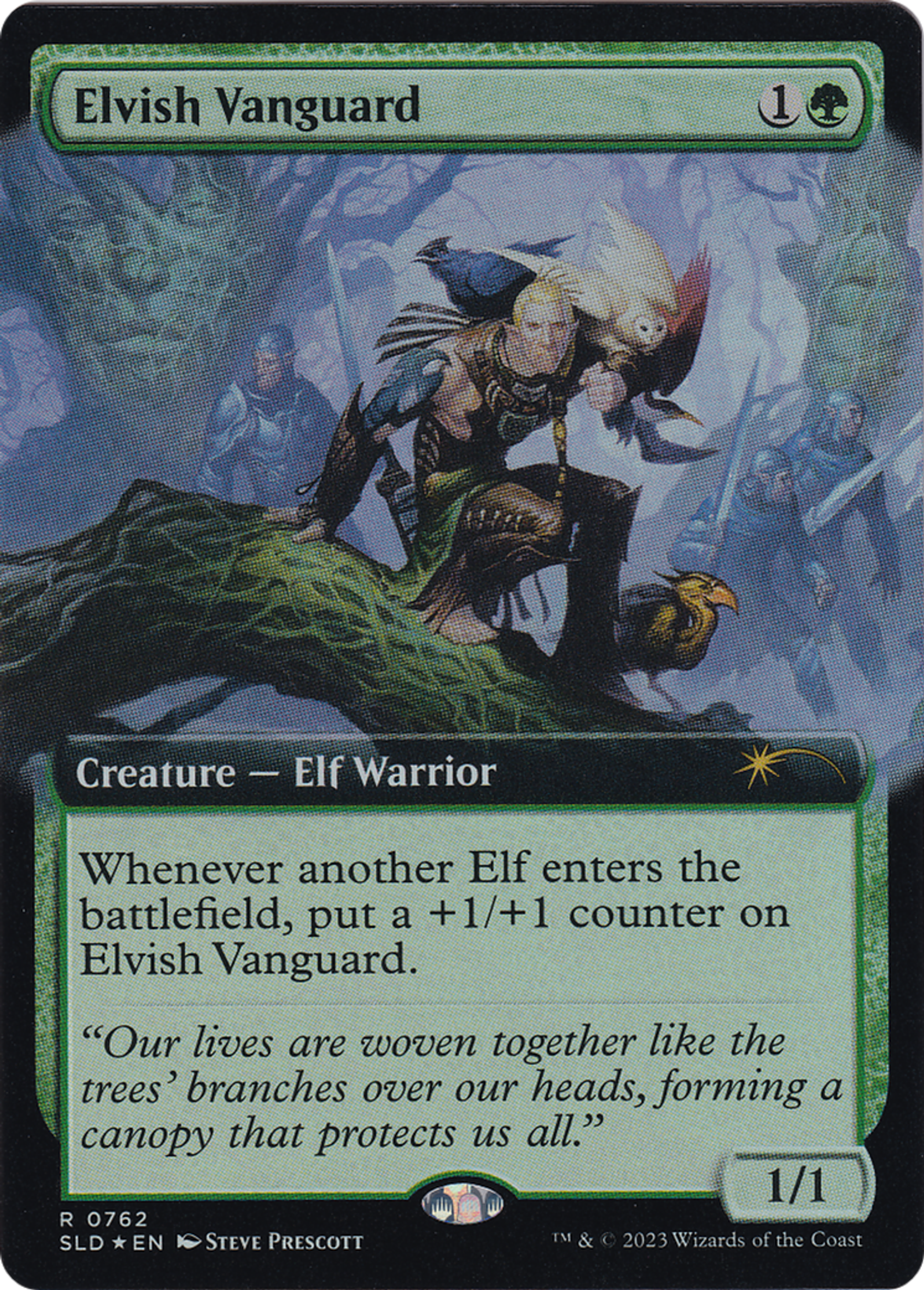 Avant-garde elfe — Secret Lair Drop — Magic: The Gathering