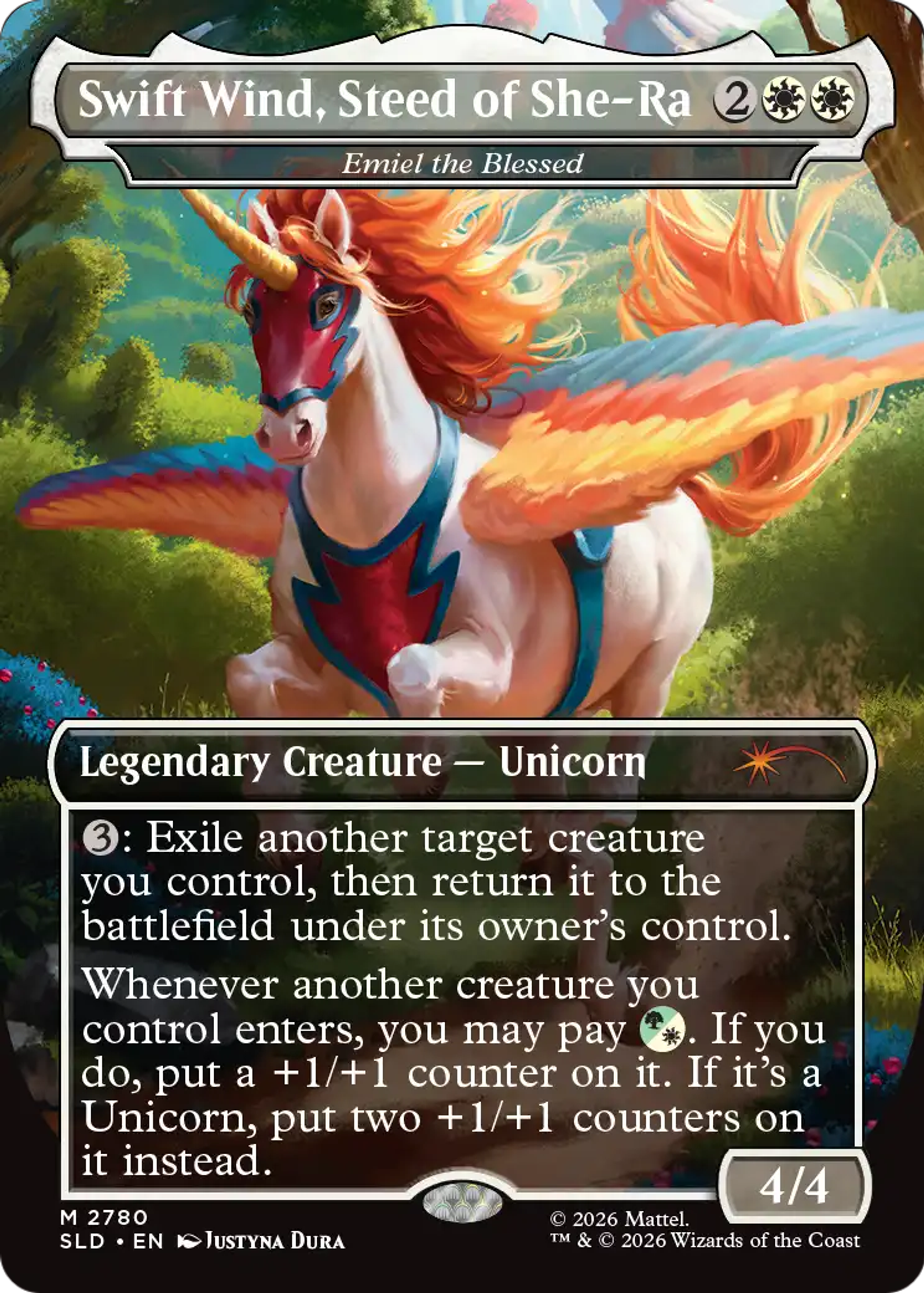 Emiel the Blessed — Secret Lair Drop — Magic: The Gathering