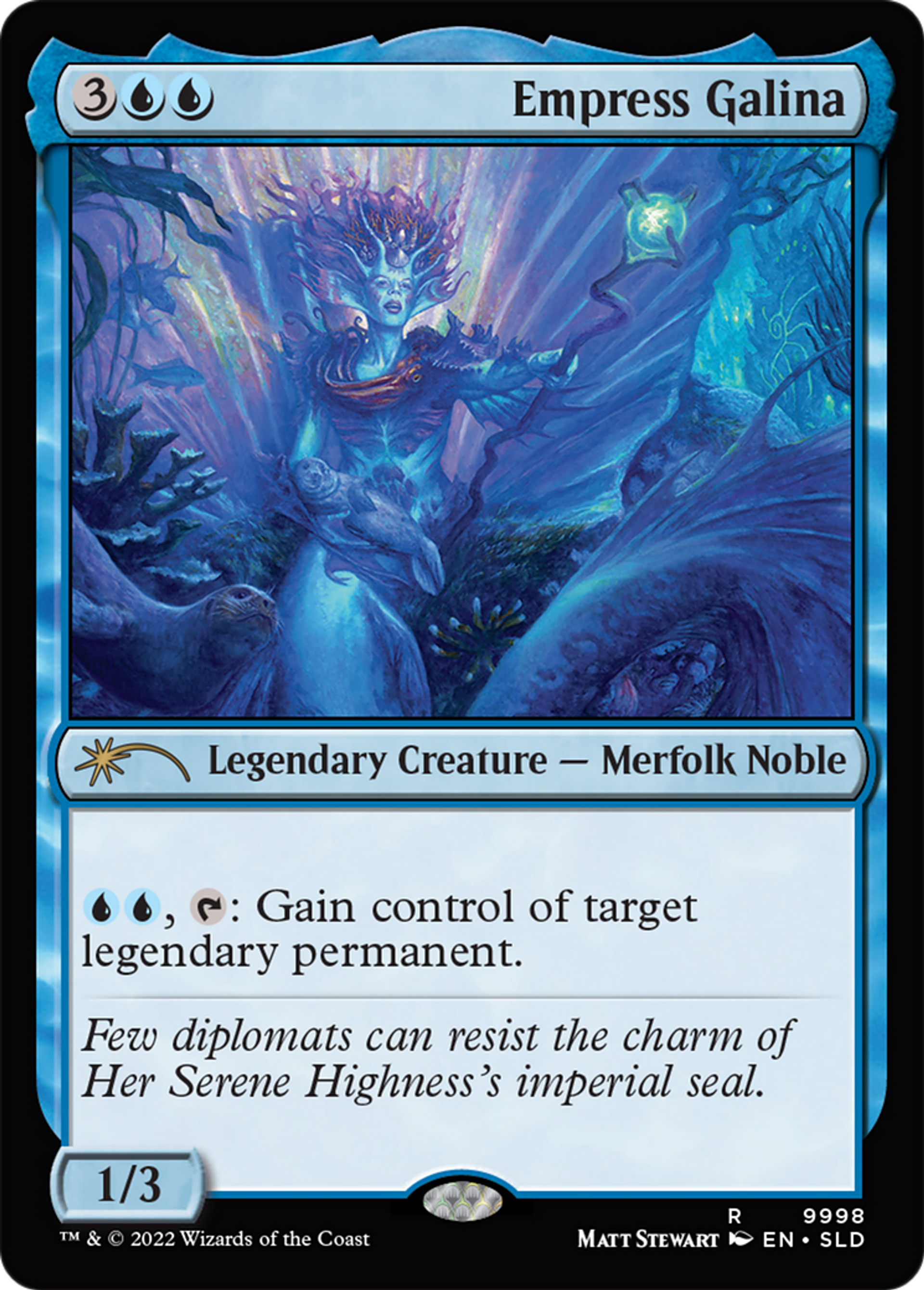 Empress Galina — Secret Lair Drop — Magic: The Gathering