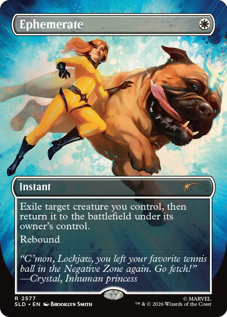 Ephemerate — Secret Lair Drop — Magic: The Gathering