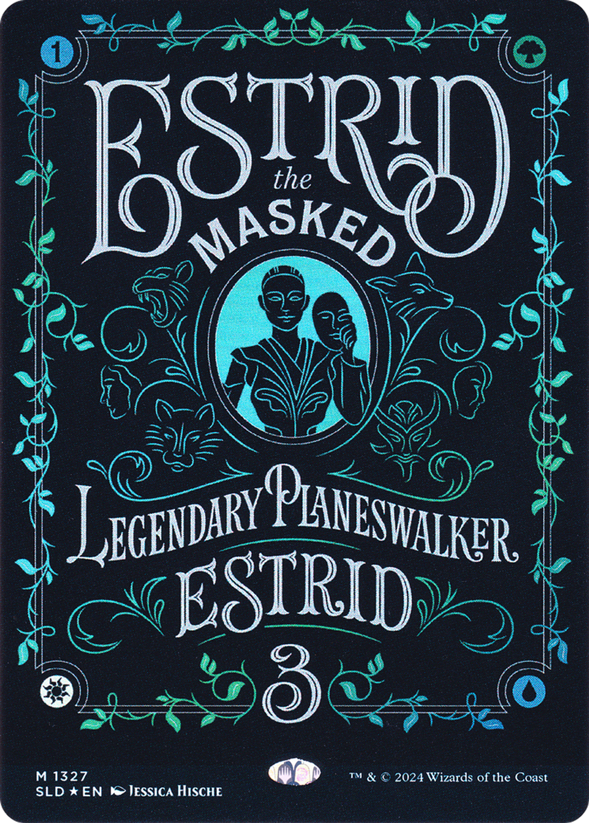 Estrid, la femme aux masques — Secret Lair Drop — Magic: The Gathering