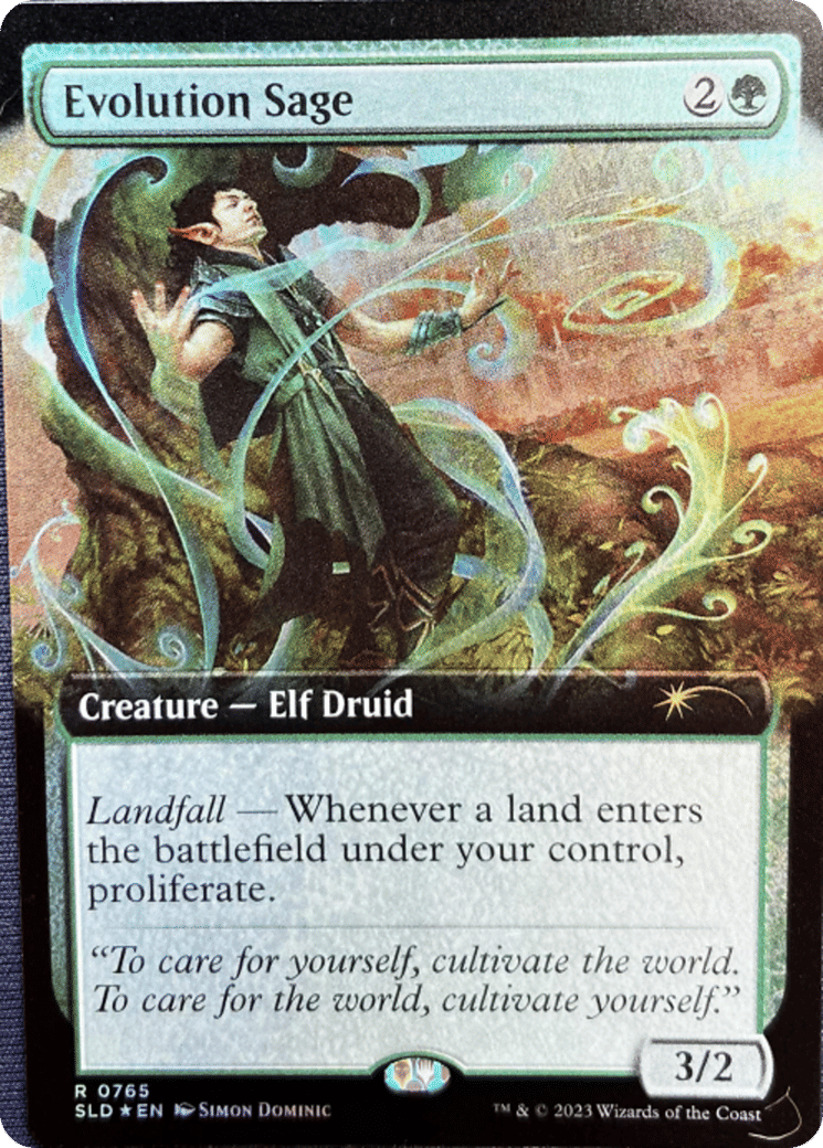 Evolution Sage — Secret Lair Drop — Magic: The Gathering