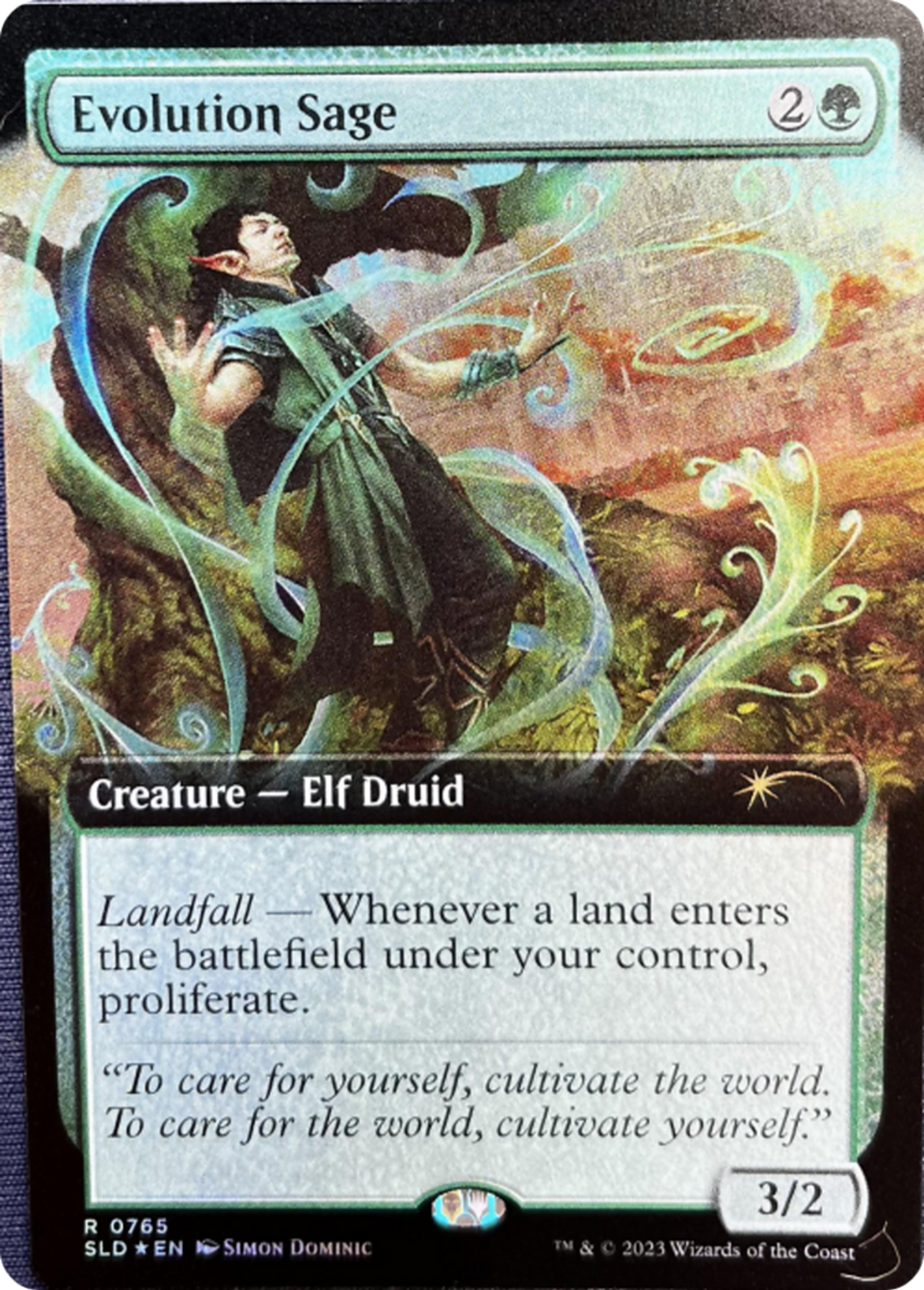 Sage de l'évolution — Secret Lair Drop — Magic: The Gathering