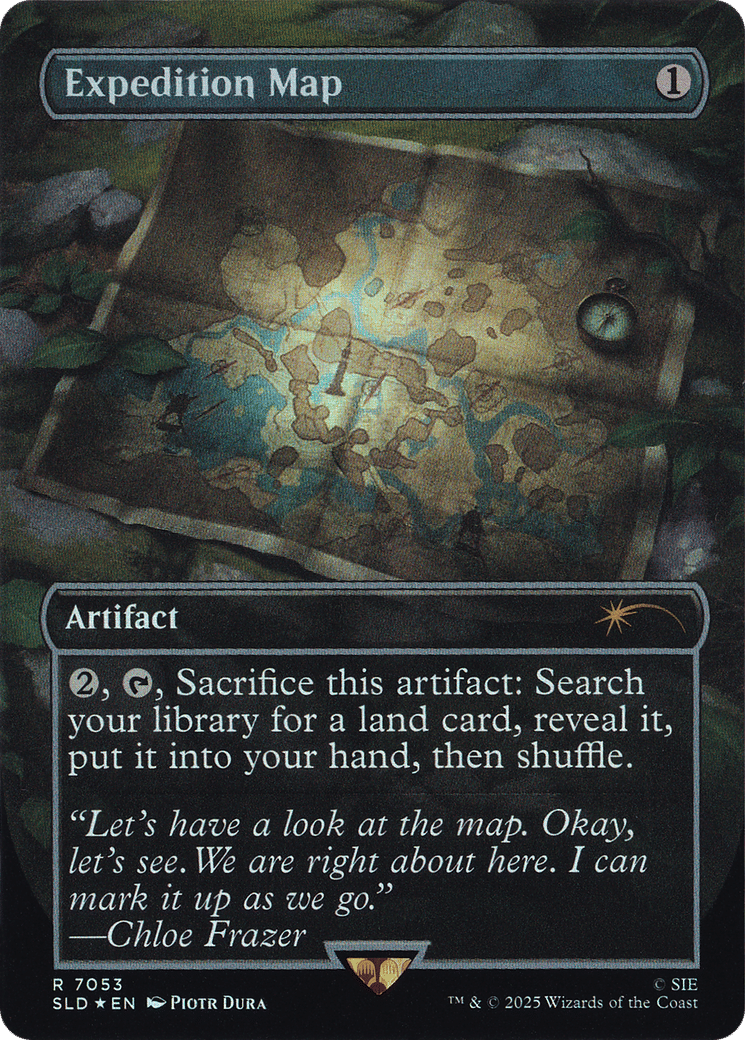 Expedition Map — Secret Lair Drop — Magic: The Gathering