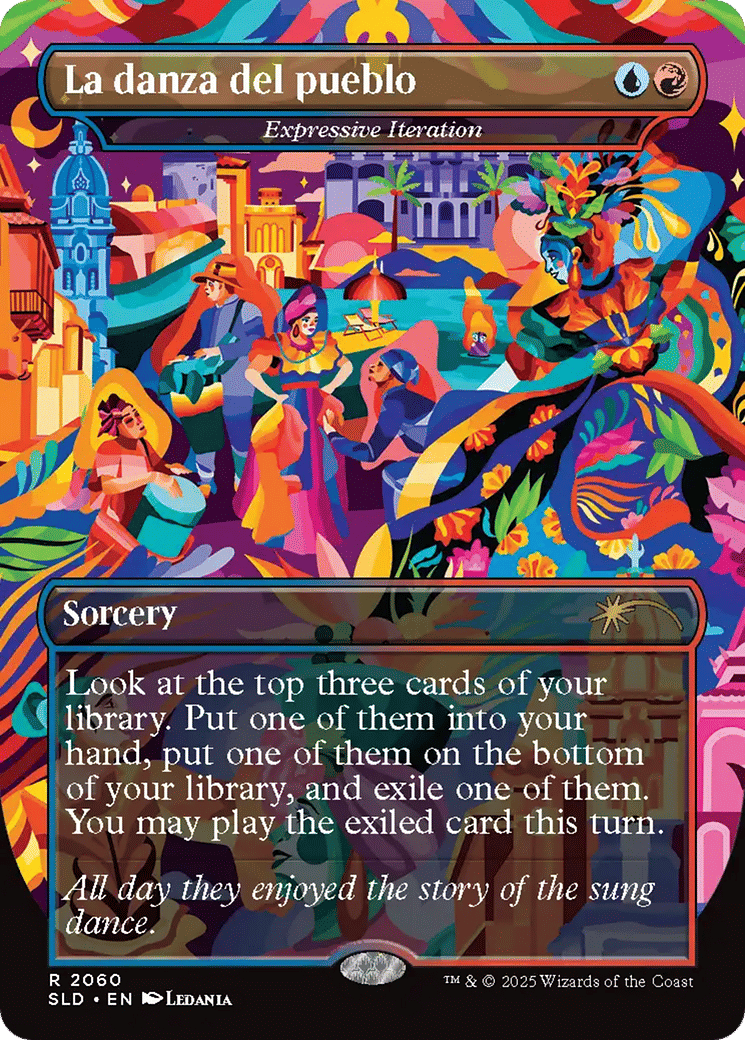 Expressive Iteration — Secret Lair Drop — Magic: The Gathering