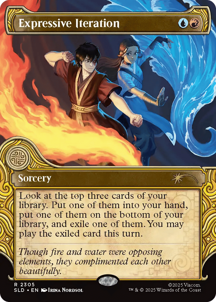 Expressive Iteration — Secret Lair Drop — Magic: The Gathering