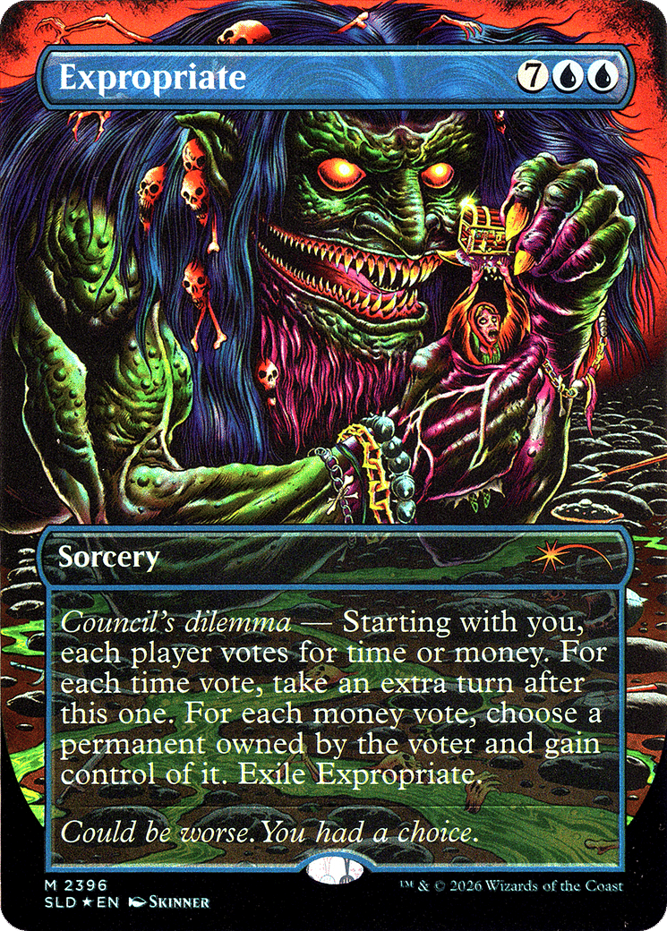 Expropriate — Secret Lair Drop — Magic: The Gathering