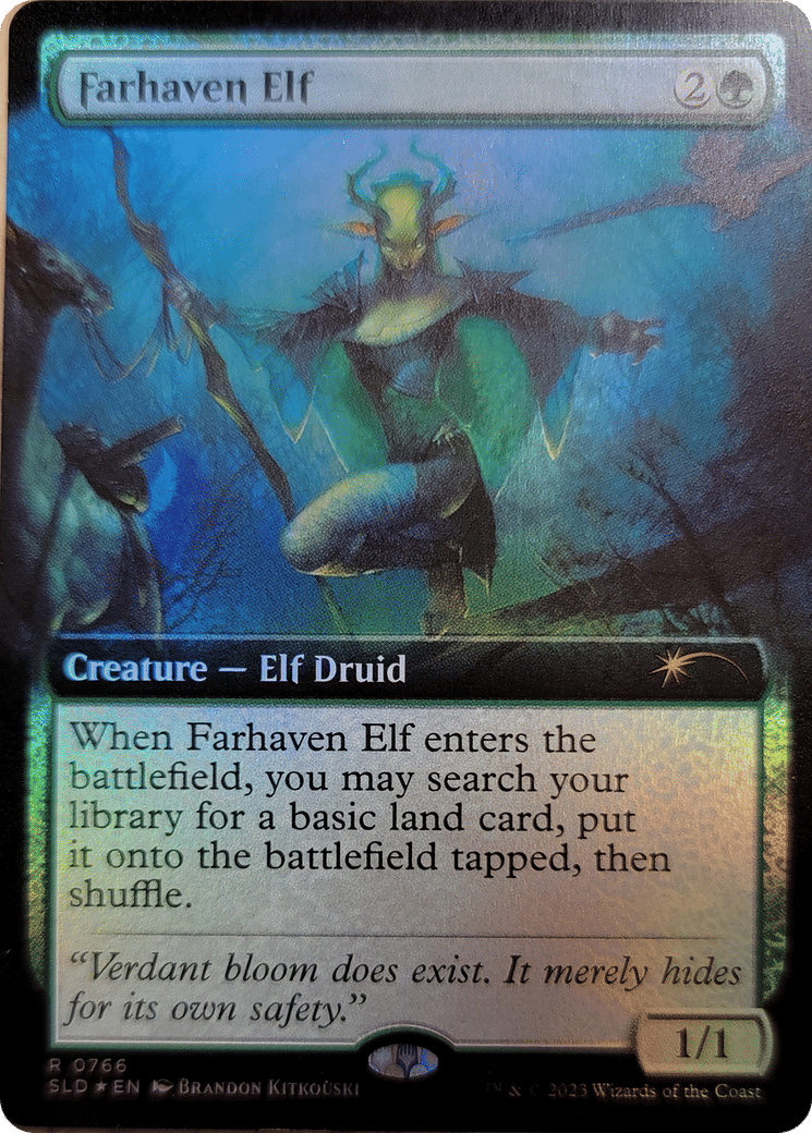 Farhaven Elf — Secret Lair Drop — Magic: The Gathering