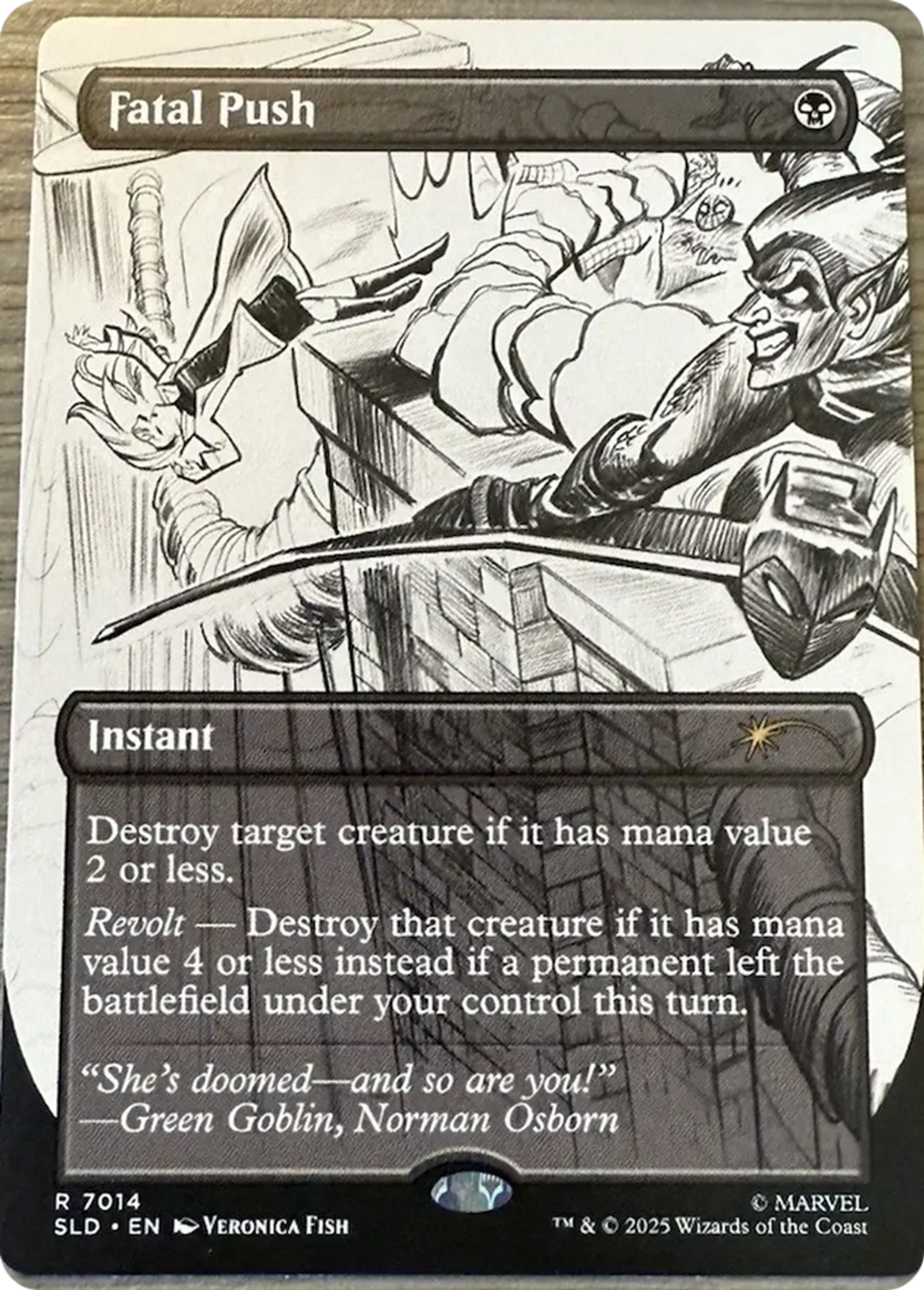 Poussée fatale — Secret Lair Drop — Magic: The Gathering