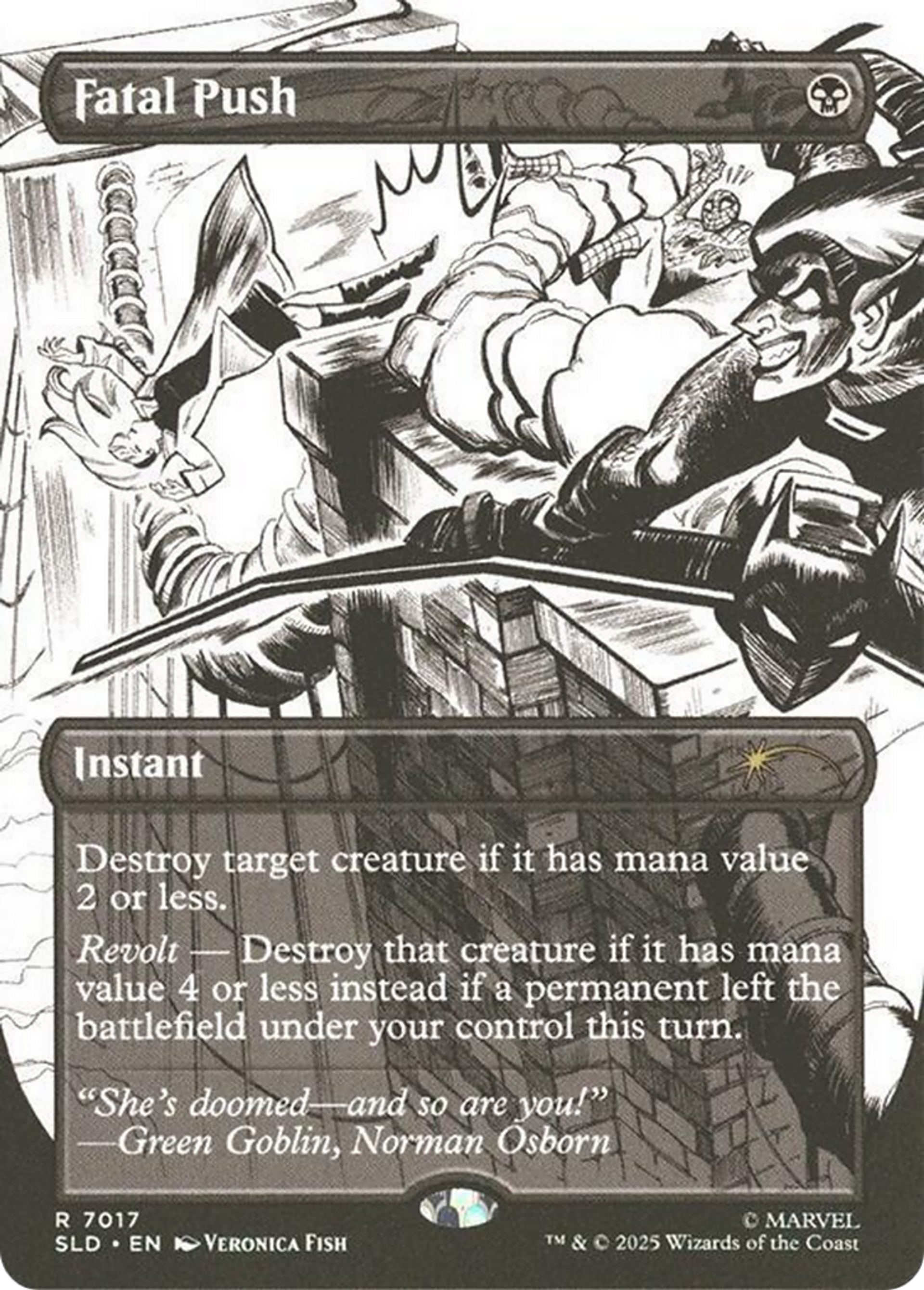 Poussée fatale — Secret Lair Drop — Magic: The Gathering