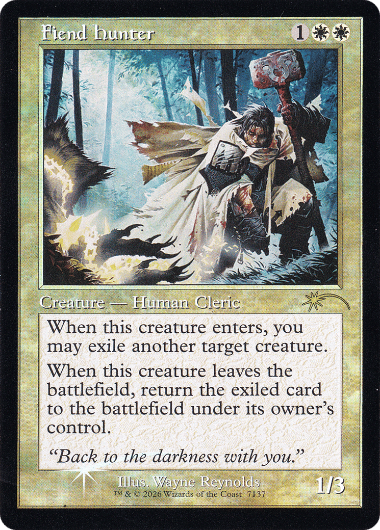 Fiend Hunter — Secret Lair Drop — Magic: The Gathering