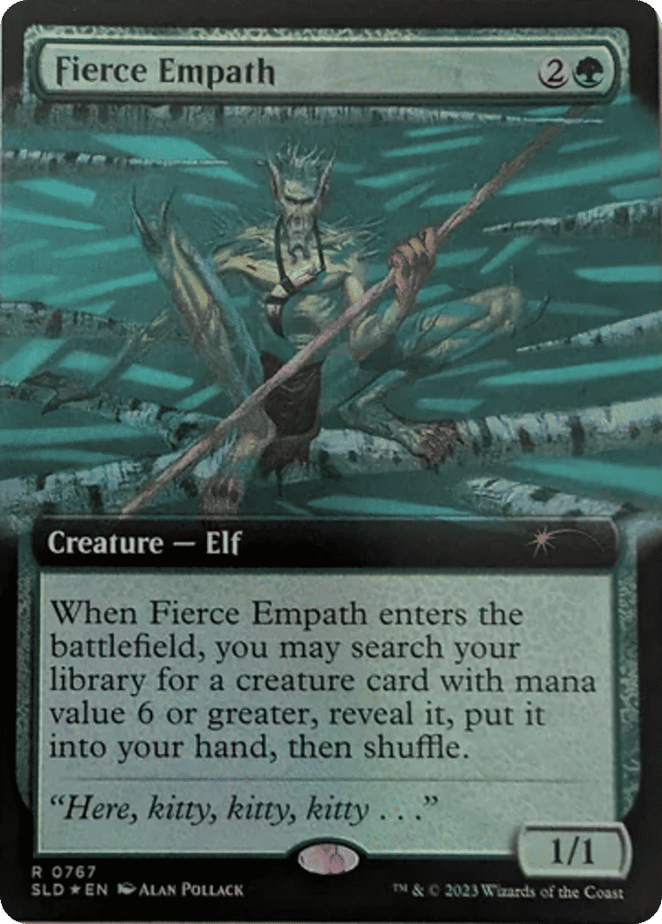 Fierce Empath — Secret Lair Drop — Magic: The Gathering