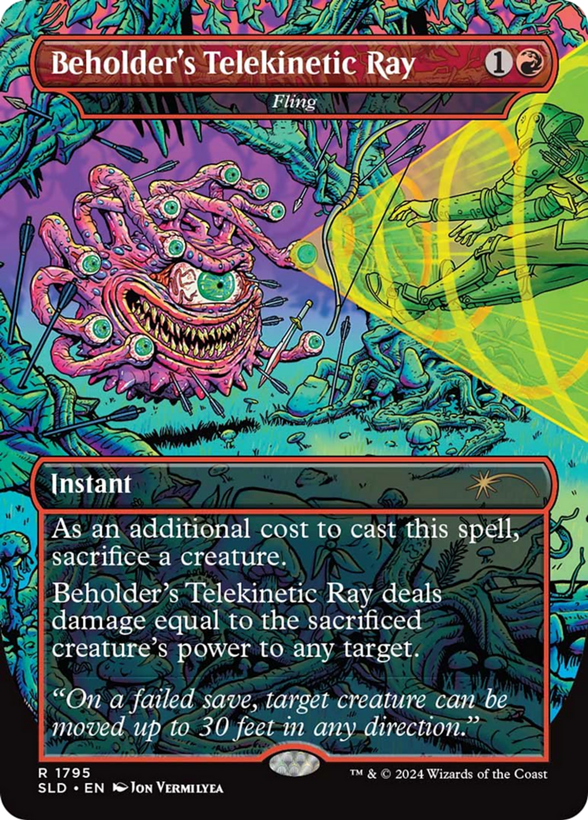 Fling — Secret Lair Drop — Magic: The Gathering