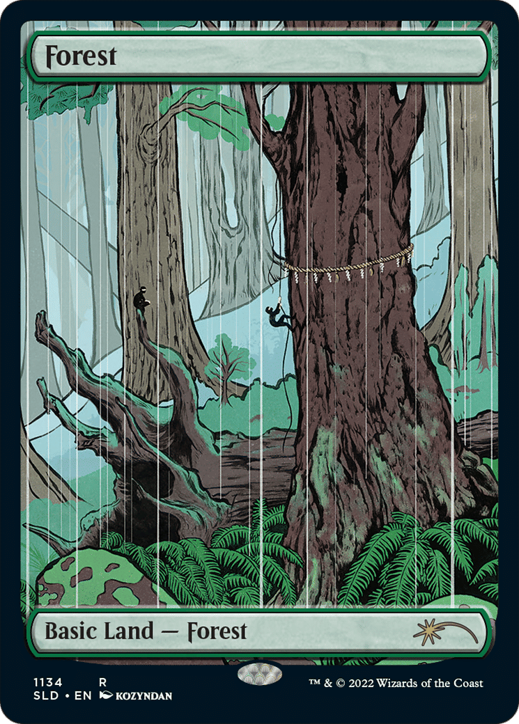 Forêt — Secret Lair Drop — Magic: The Gathering