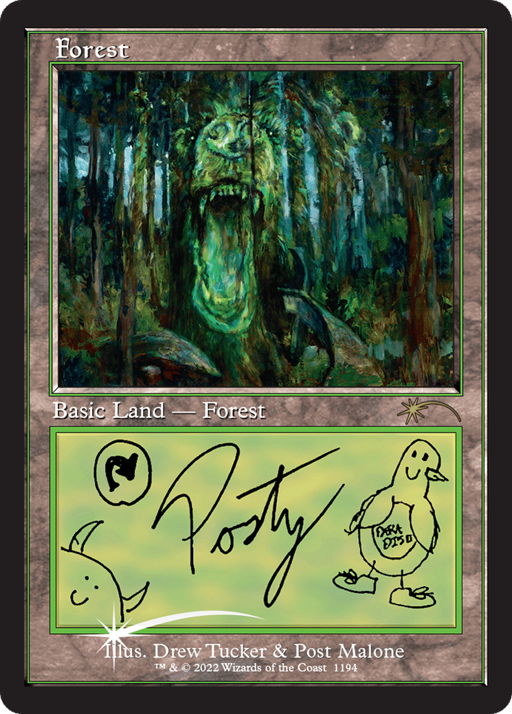 Forest — Secret Lair Drop — Magic: The Gathering