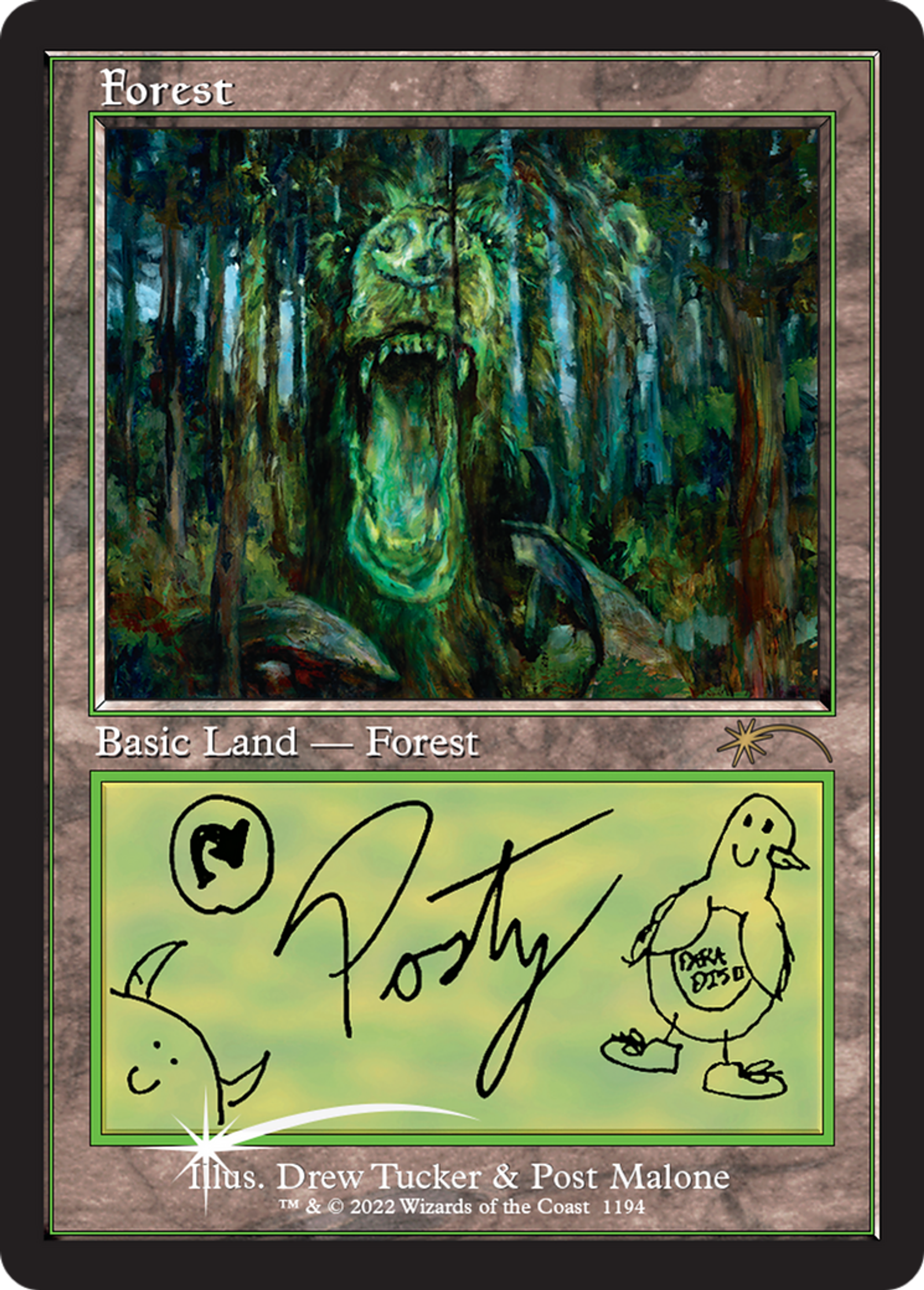 Forêt — Secret Lair Drop — Magic: The Gathering