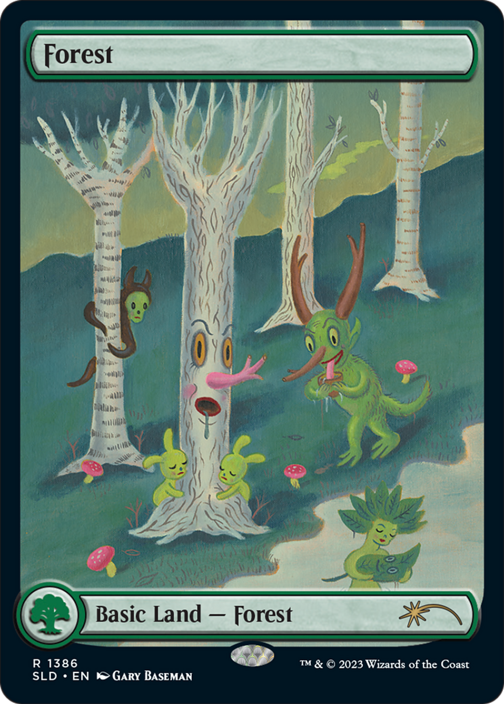 Forêt — Secret Lair Drop — Magic: The Gathering