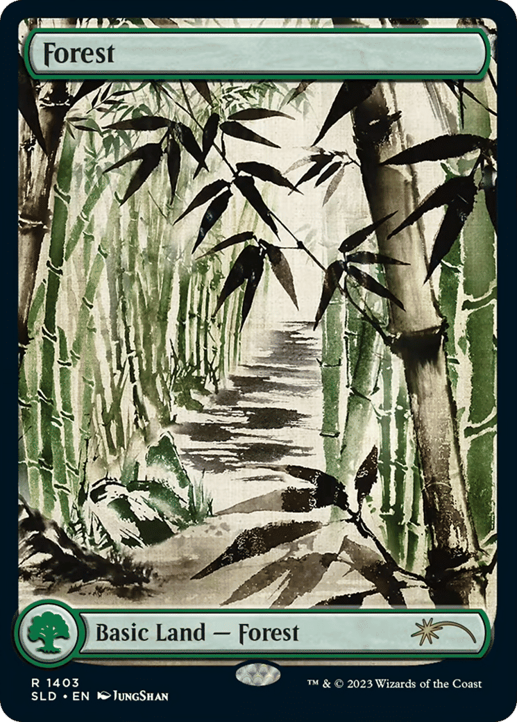 Forêt — Secret Lair Drop — Magic: The Gathering