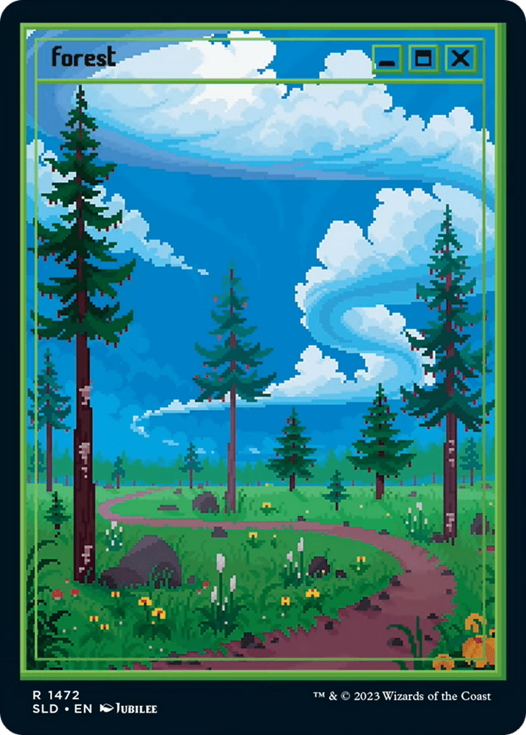 Forest — Secret Lair Drop — Magic: The Gathering