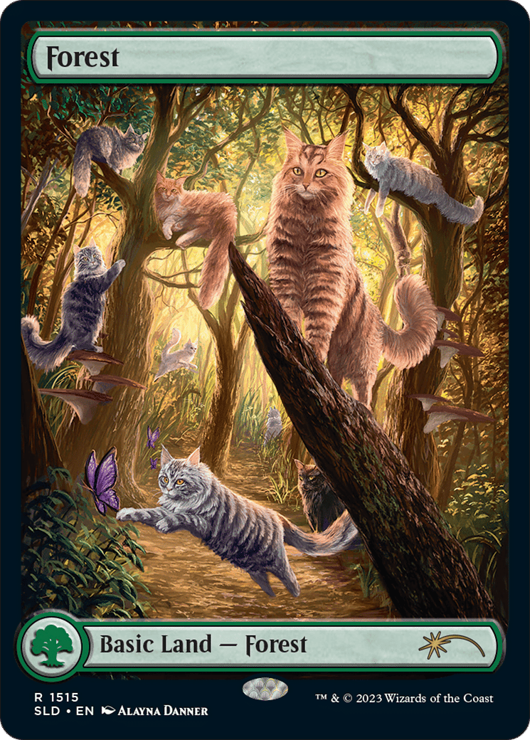 Forêt — Secret Lair Drop — Magic: The Gathering