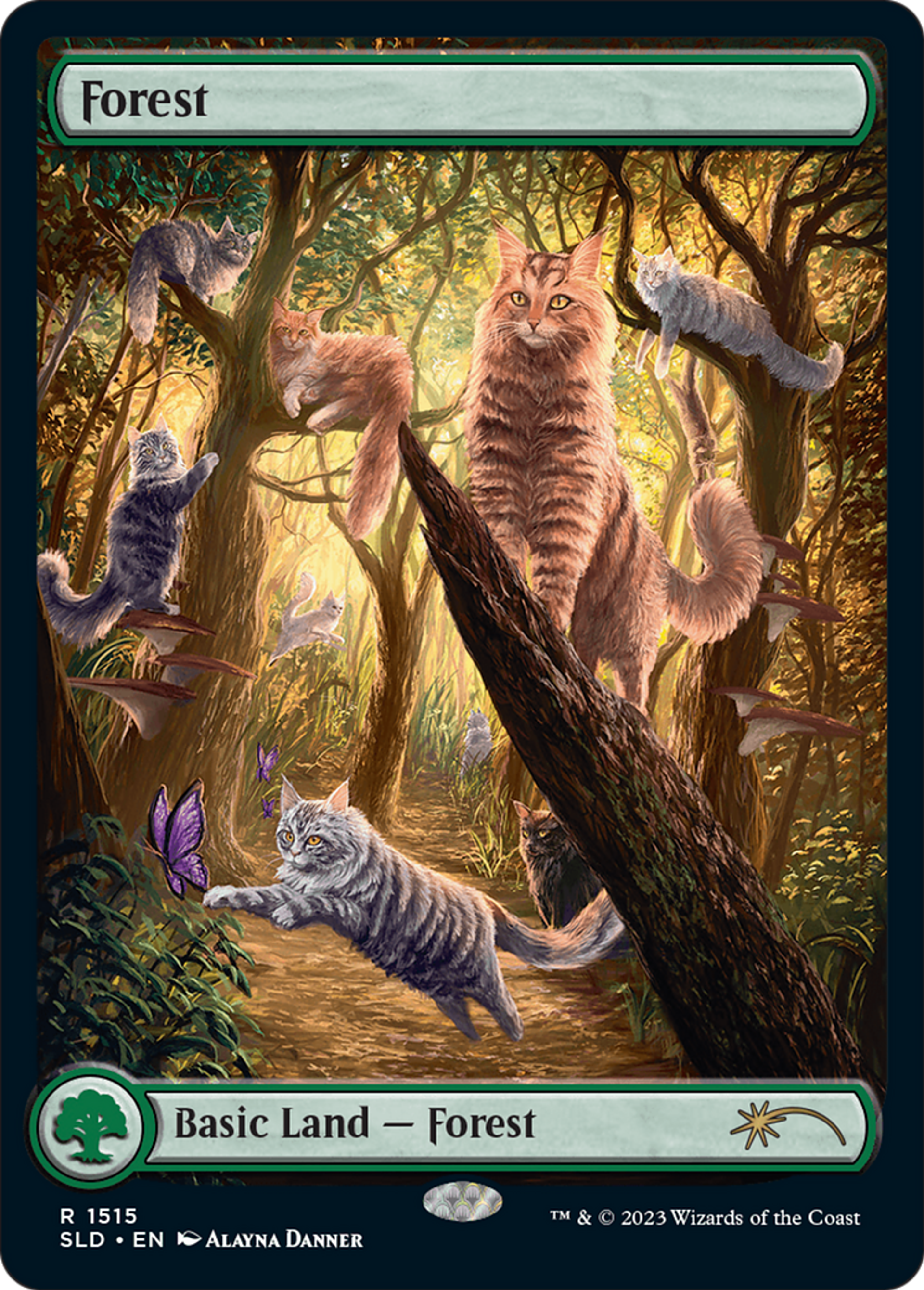 Forest — Secret Lair Drop — Magic: The Gathering