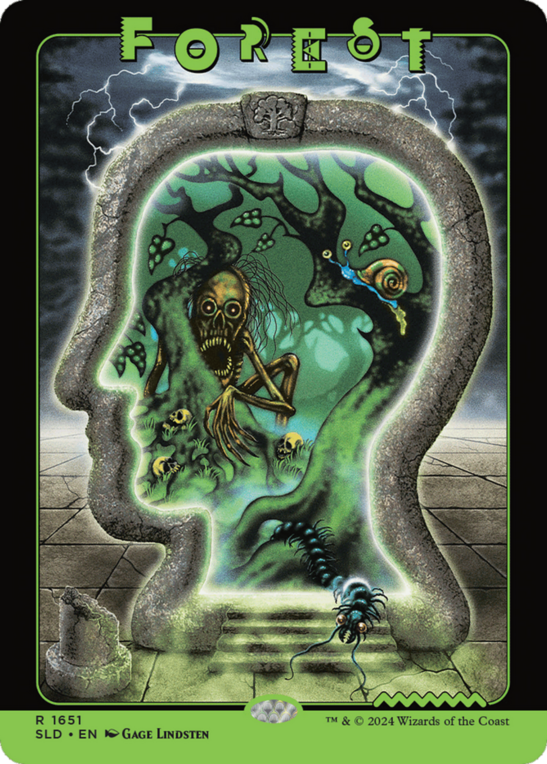 Forest — Secret Lair Drop — Magic: The Gathering