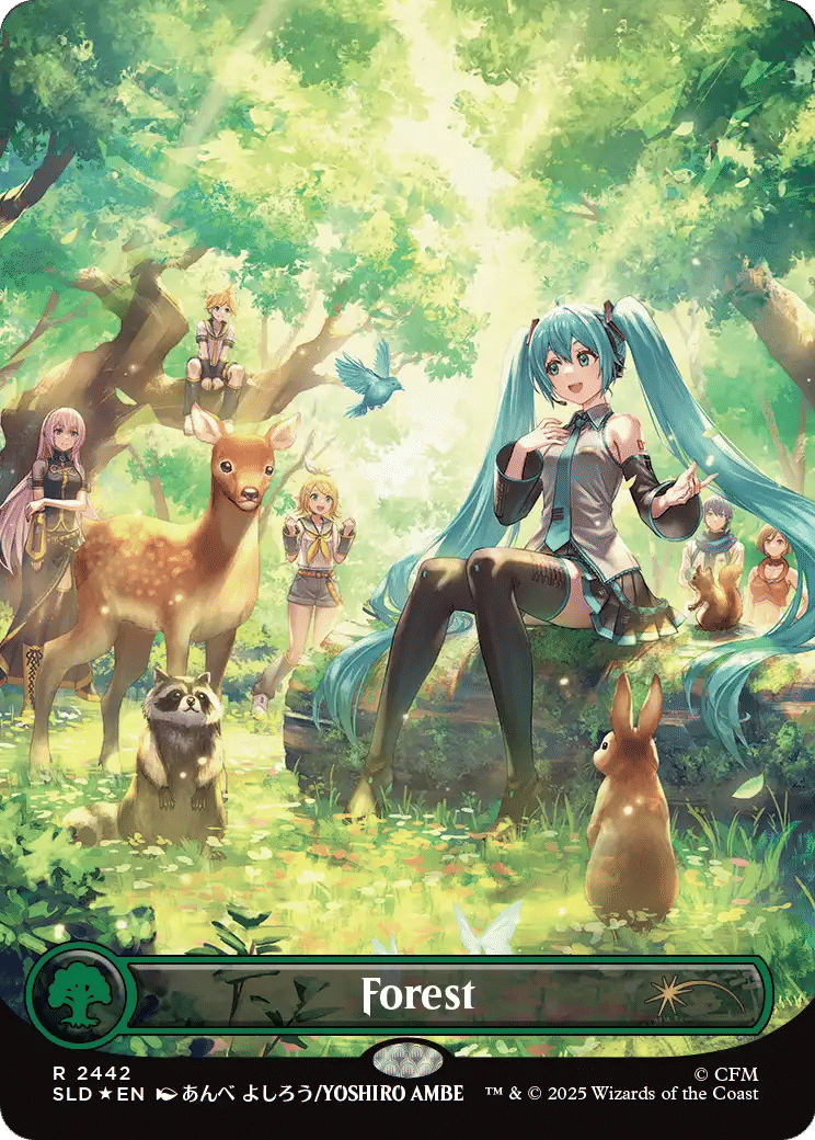 Forest — Secret Lair Drop — Magic: The Gathering