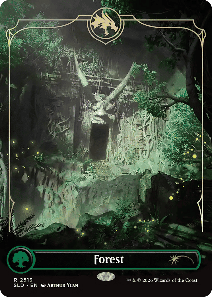 Forest — Secret Lair Drop — Magic: The Gathering