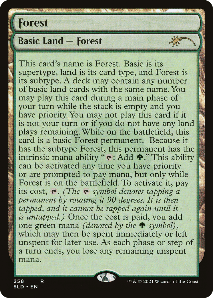 Forêt — Secret Lair Drop — Magic: The Gathering