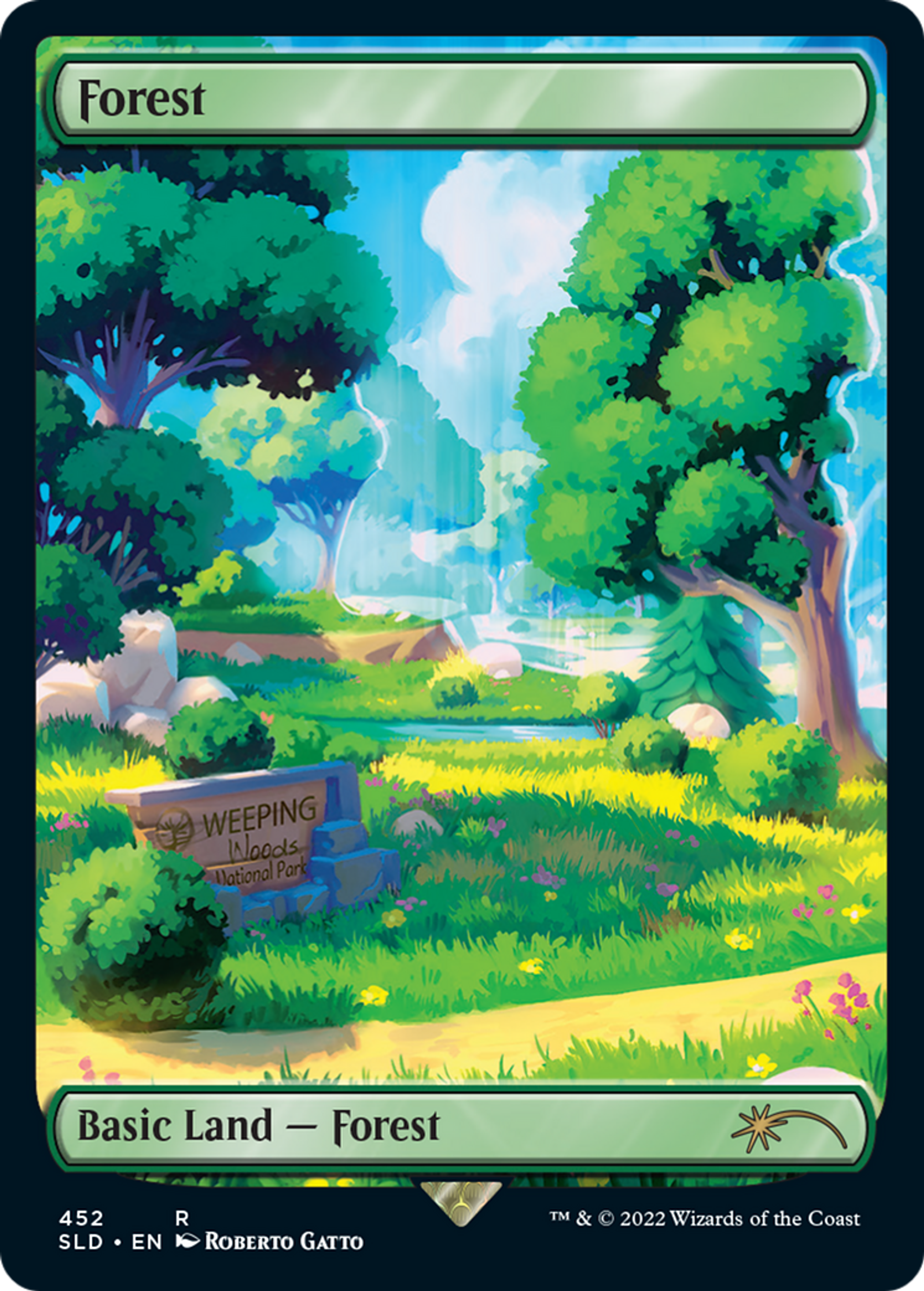 Forêt — Secret Lair Drop — Magic: The Gathering