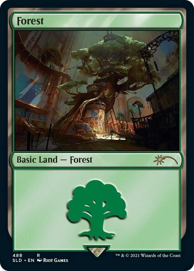 Forêt — Secret Lair Drop — Magic: The Gathering