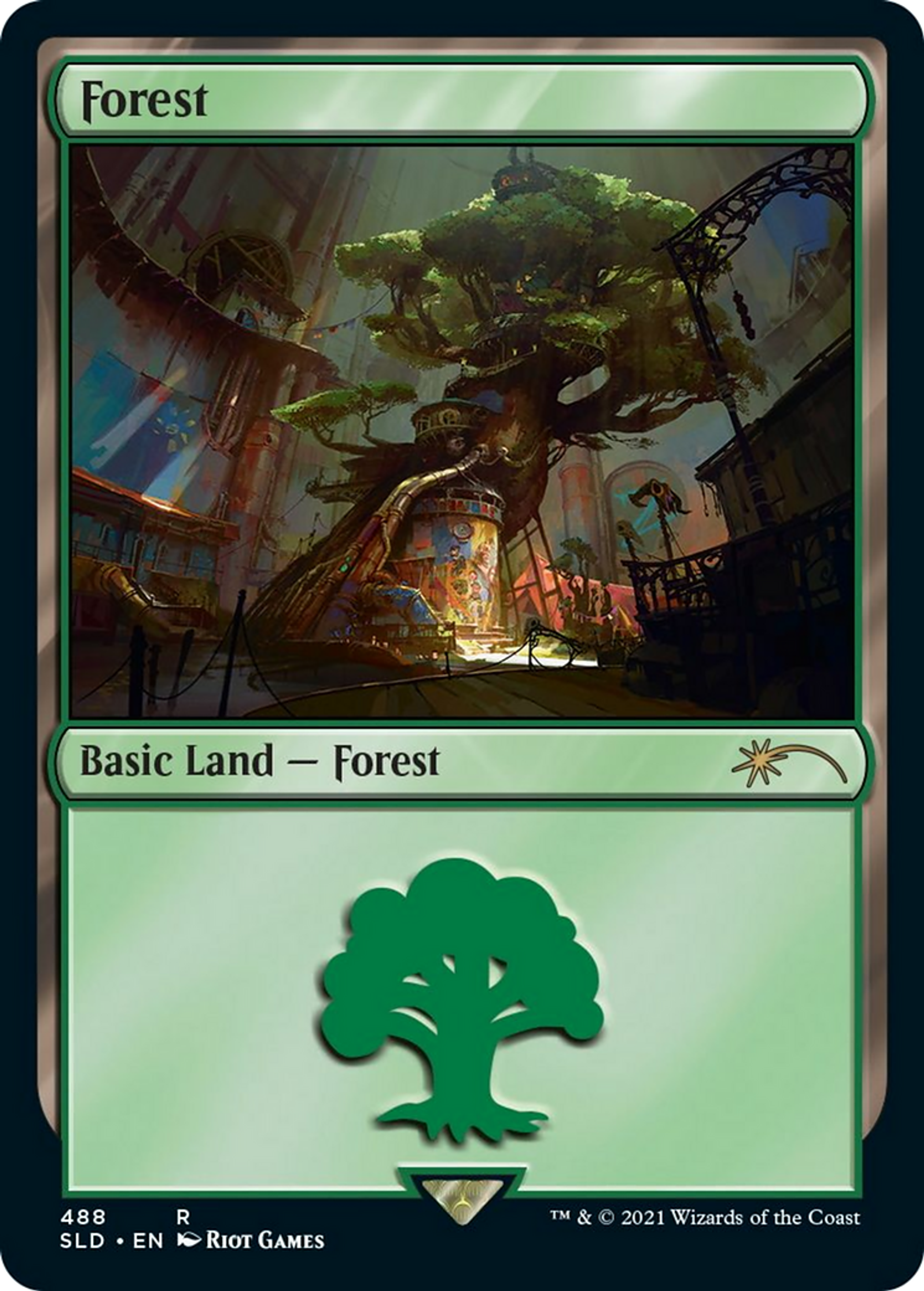 Forêt — Secret Lair Drop — Magic: The Gathering