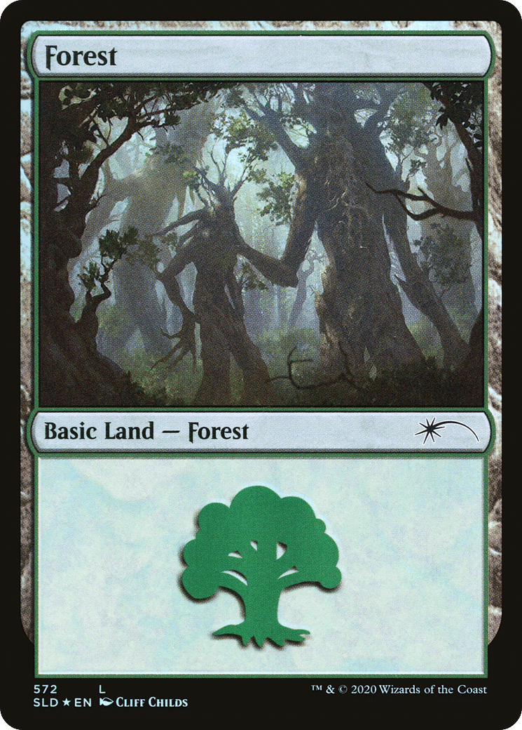 Forest — Secret Lair Drop — Magic: The Gathering