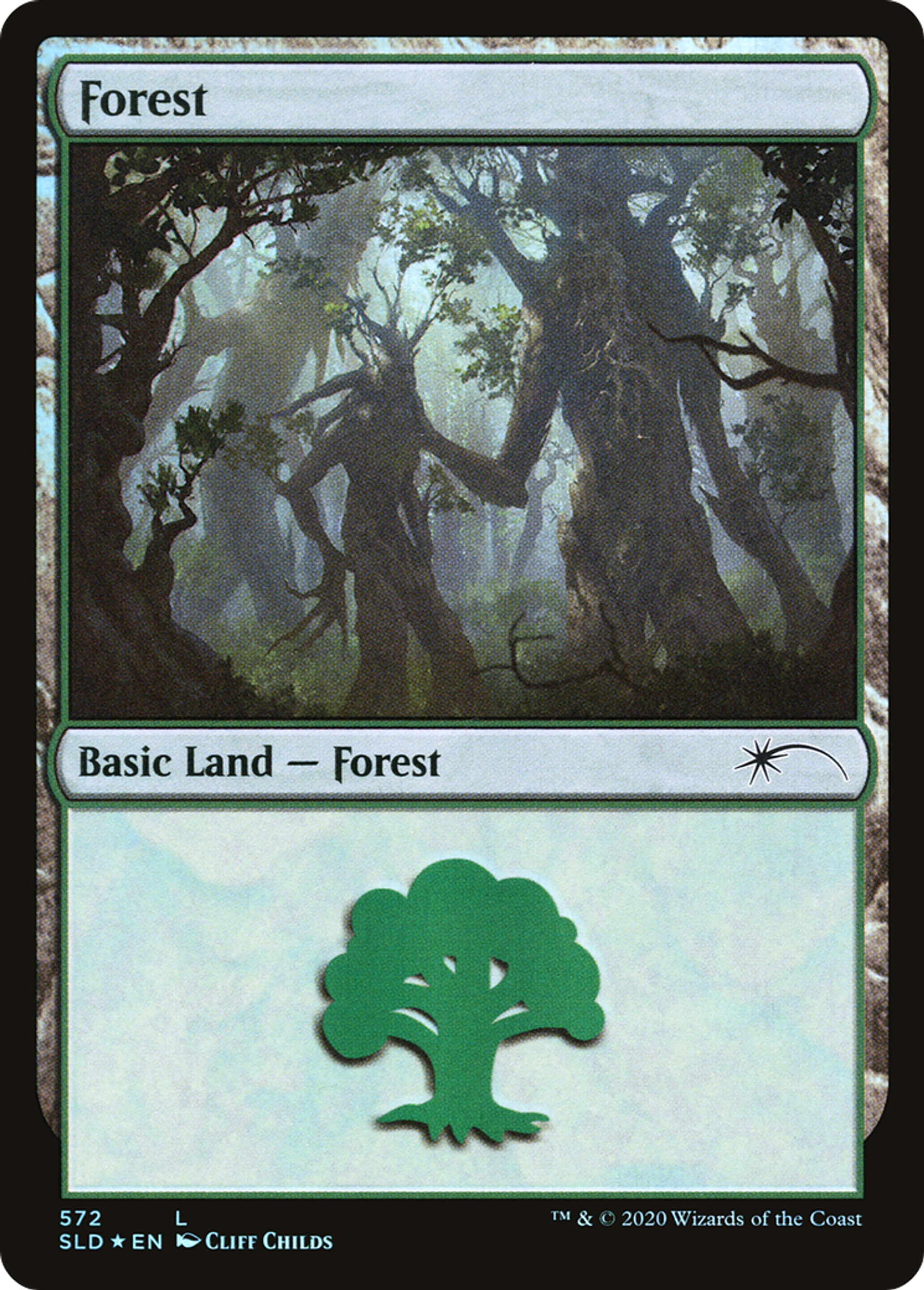 Forêt — Secret Lair Drop — Magic: The Gathering